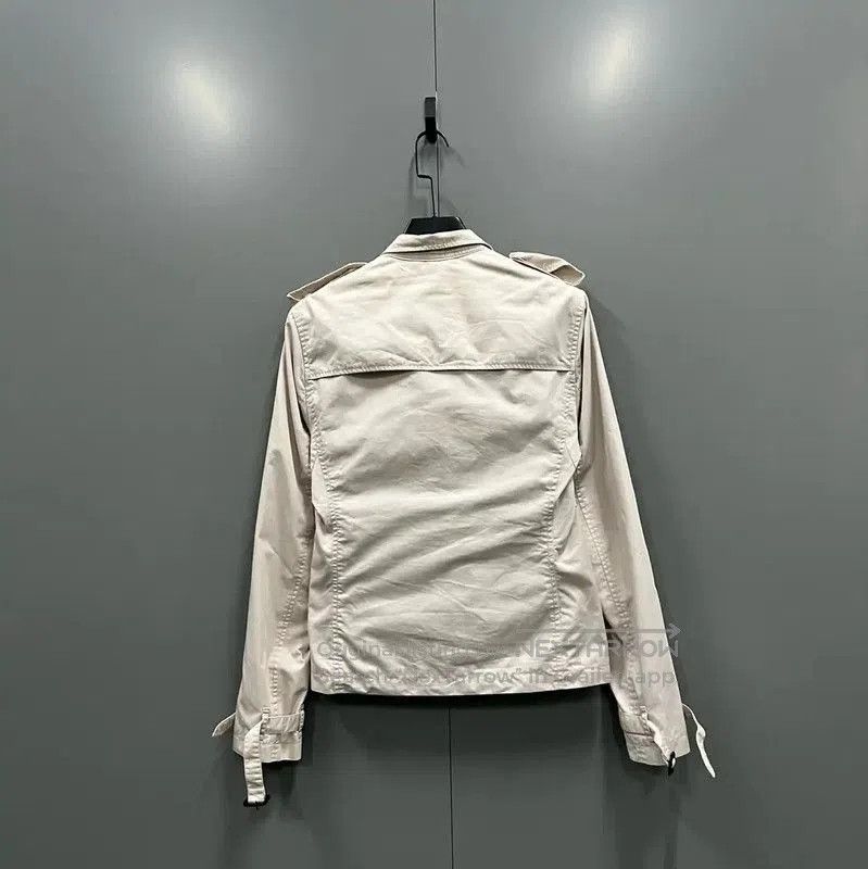 Burberry Burberry Spring Beige Cotton Women's Jacket. Size S / US 4 / IT 40 - 2 Thumbnail