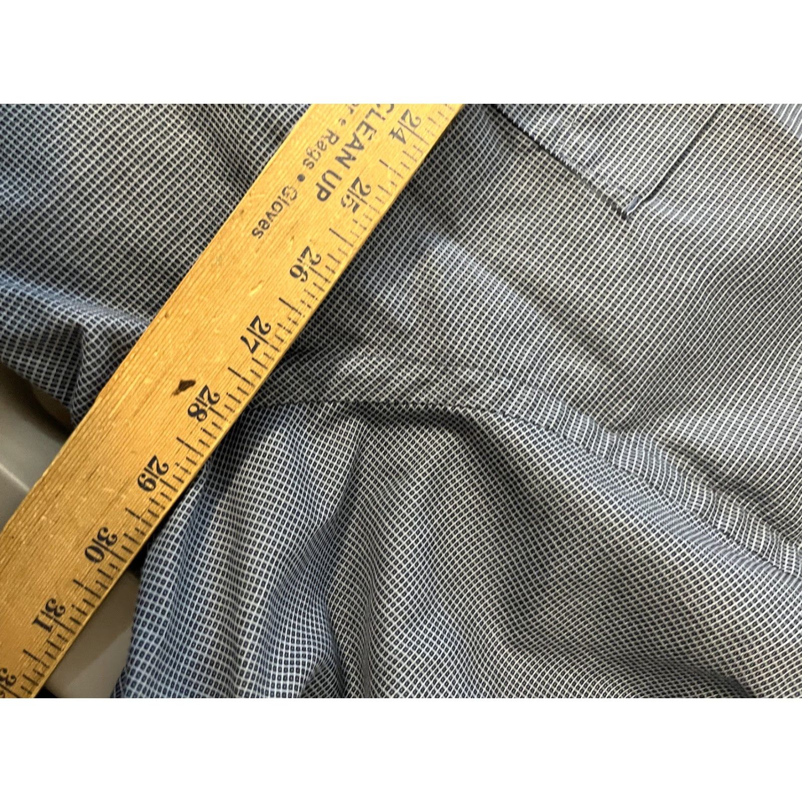 Vintage Oak Hill Button-Down Mens 3XL Blue White Long Sleeve Continuous Comfort Cool Size US XXL / EU 58 / 5 - 5 Thumbnail