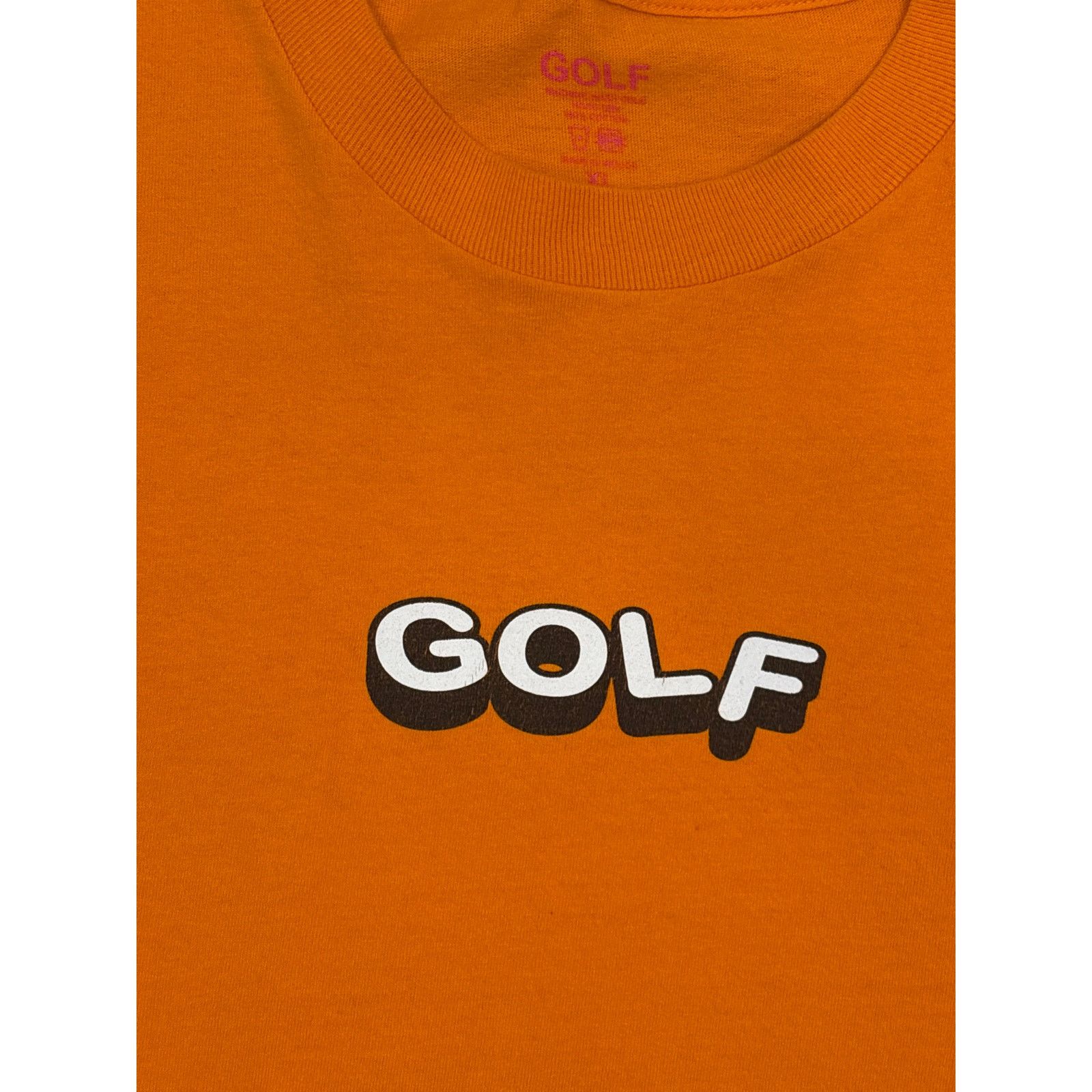 Golf Wang GOLF 3D logo orange XL GOLFWANG Tyler the creator shirt Size US XL / EU 56 / 4 - 2 Thumbnail
