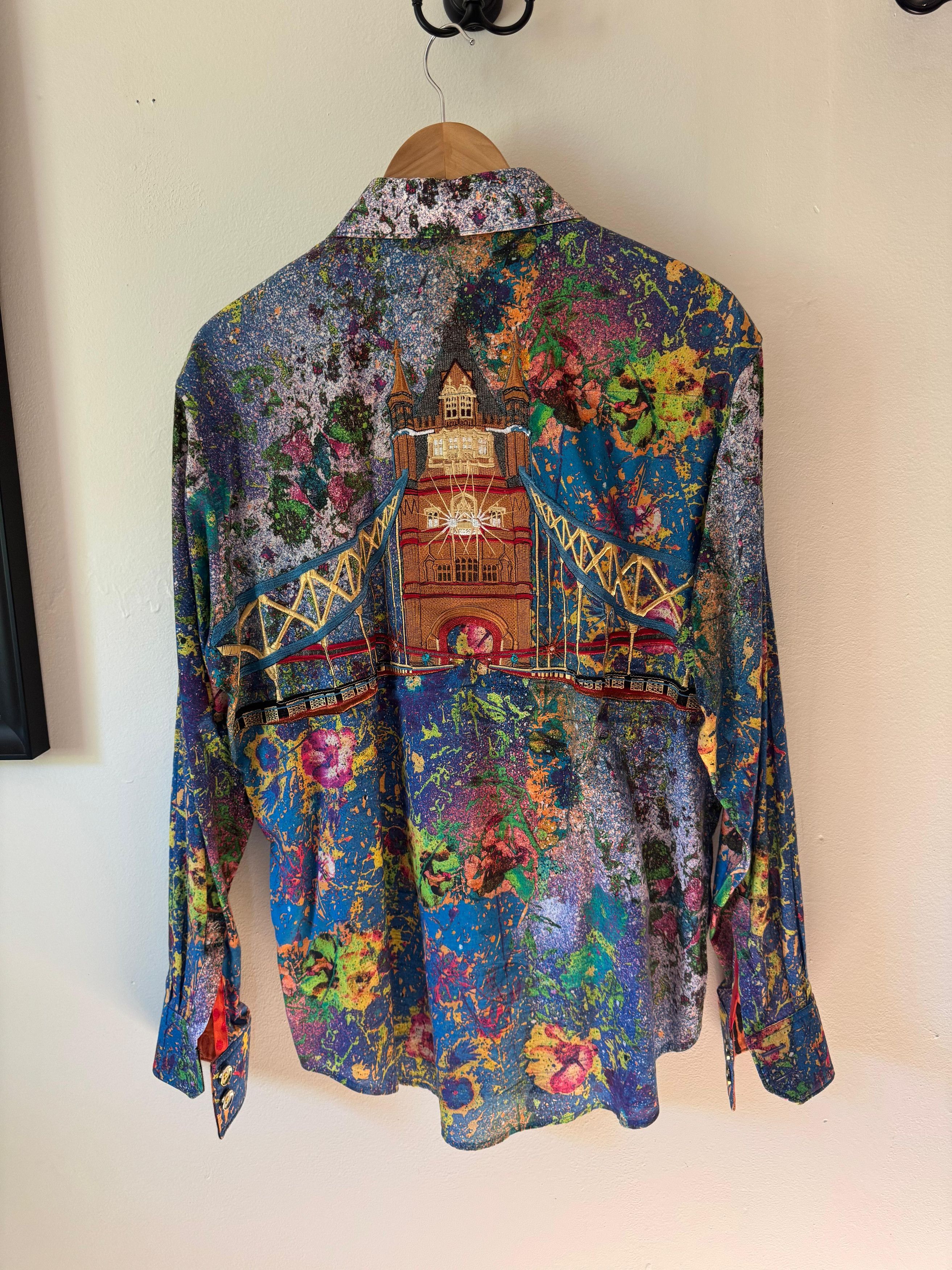 Robert Graham Robert Graham Ultra-Rare Limited Edition Shirt 113/1101 Size US L / EU 52-54 / 3 - 5 Thumbnail