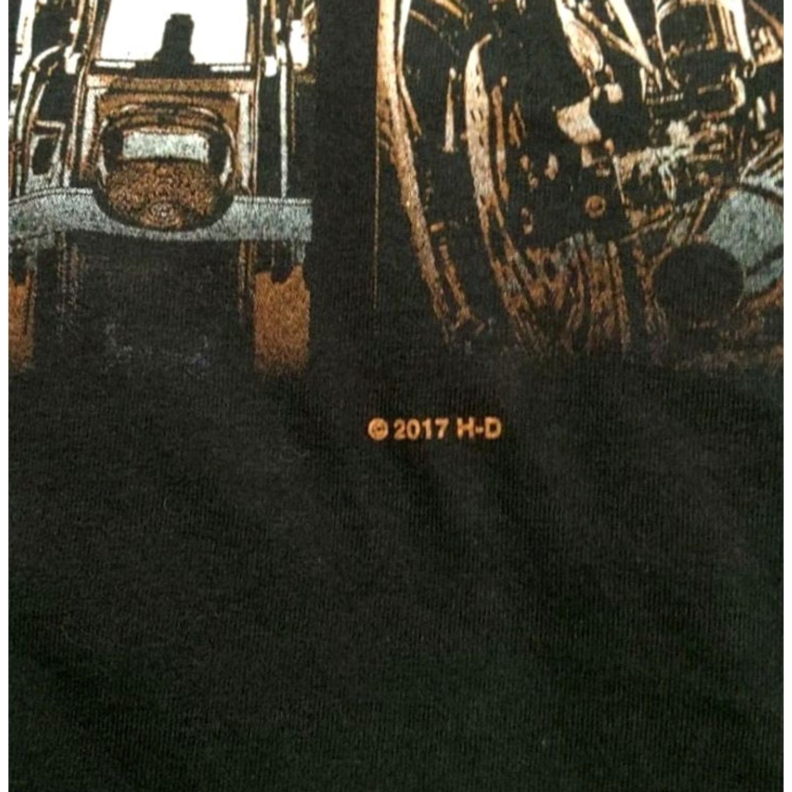 Harley Davidson Harley-Davidson T-Shirt Men's XL Black Graphic Print Vintage 2000s 2 Side HDMC Iowa Shirts Size US XL / EU 56 / 4 - 5 Thumbnail