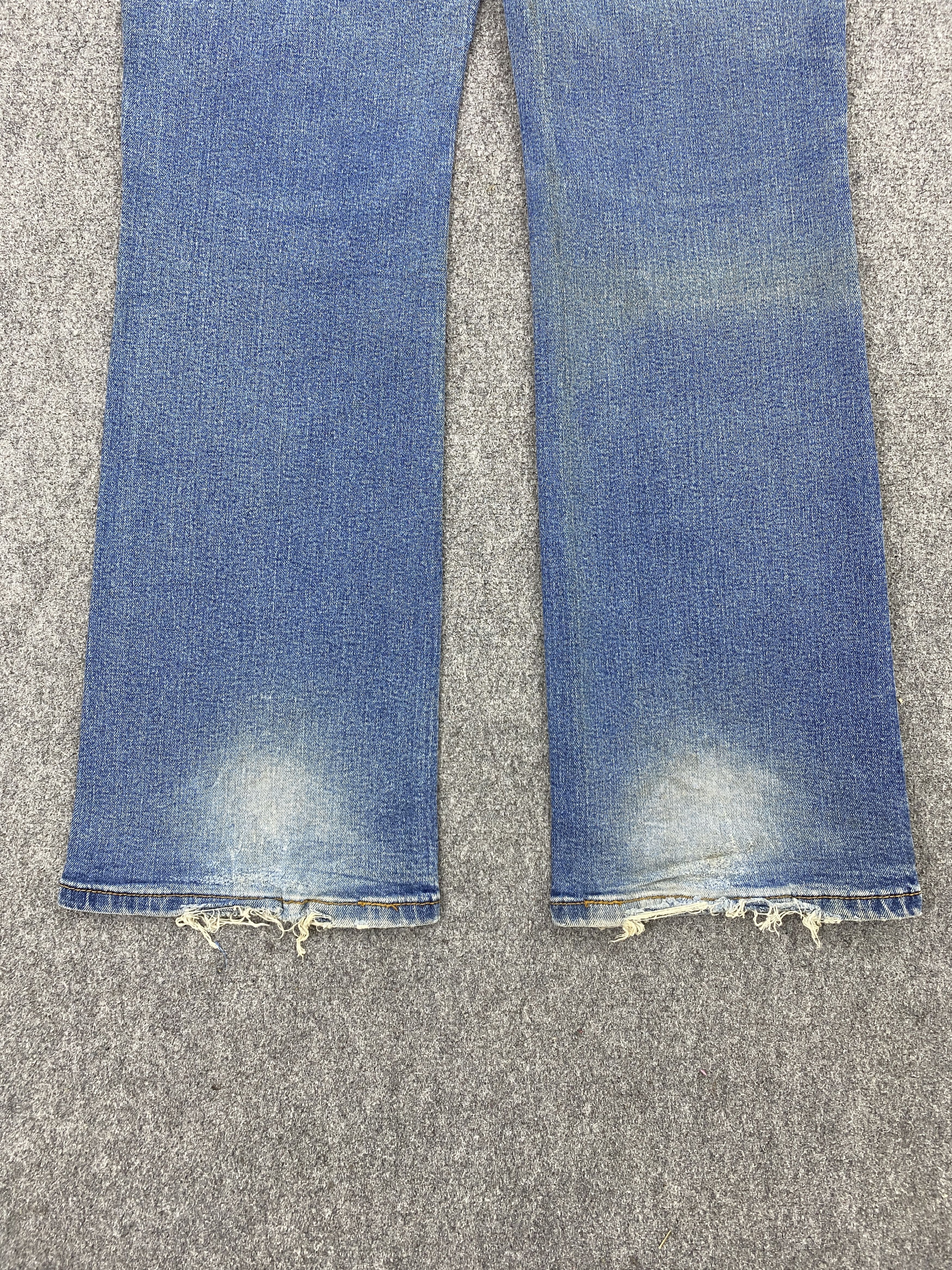 Levi's Vintage Levis 550 Flared Bootcut Faded Blue Jeans S0036 Size US 32 / EU 48 - 15 Thumbnail