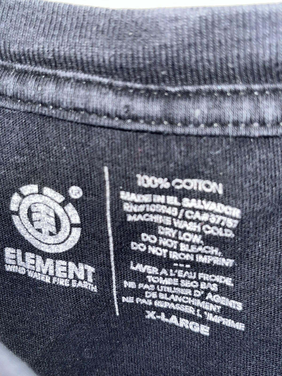 Unsound Rags × Vintage Crazy Y2K Faded Thrashed Baggy Skater Grunge Emo Element Tee Size US XL / EU 56 / 4 - 3 Thumbnail