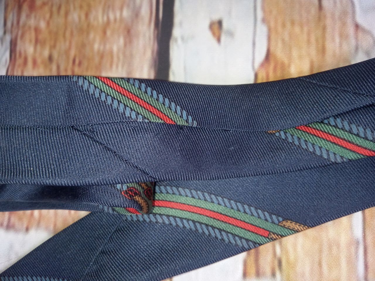 Gucci Vintage Gucci Silk Tie Made in Italy Size ONE SIZE - 5 Thumbnail