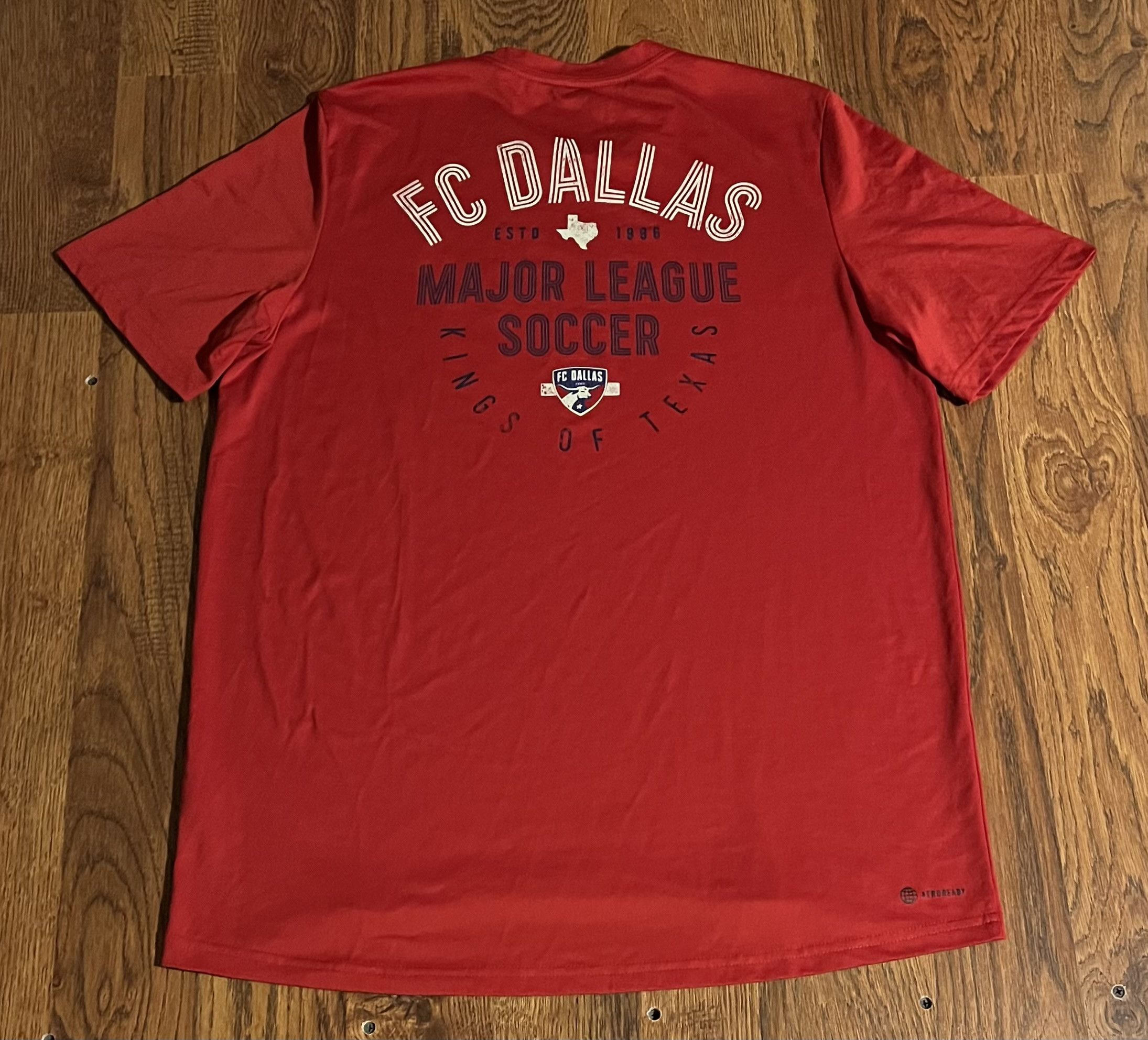 Adidas Adidas FC Dallas MLS Graphic Soccer T-Shirt Size US L / EU 52-54 / 3 - 2 Thumbnail