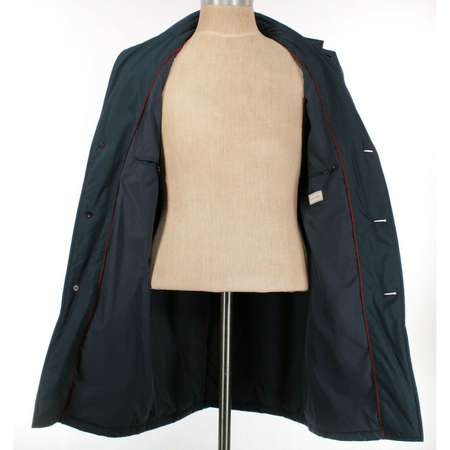 Luciano Barbera Luciano Barbera Jacket Size M US In Blue Polyester Size US M / EU 48-50 / 2 - 7 Thumbnail