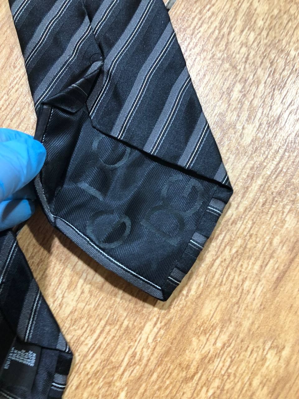 Dolce & Gabbana Dolce & Gabbana D&G 100% Silk Neck Striped Tie Size ONE SIZE - 5 Thumbnail