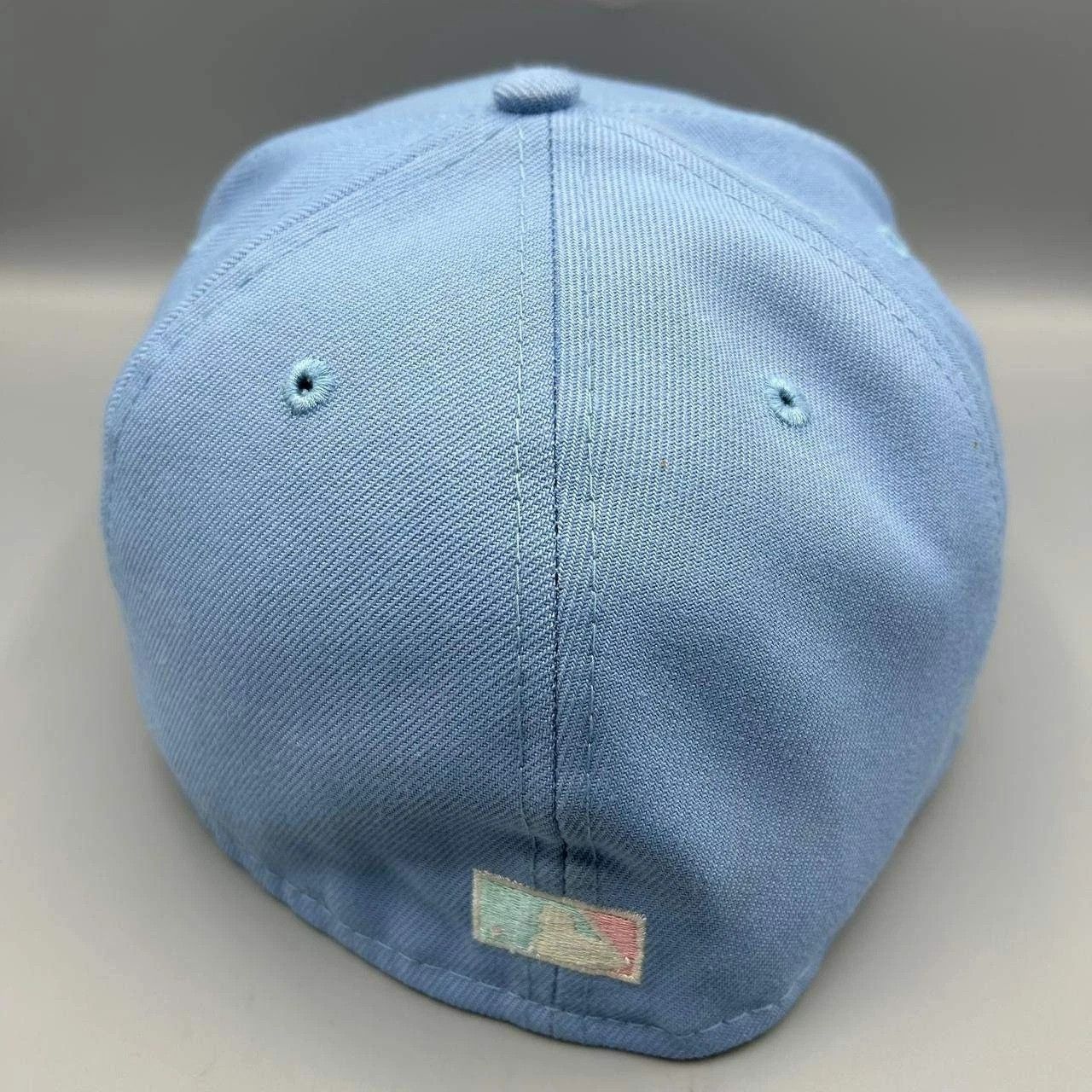 New Era Chicago White Sox Hat Men 7 3/8 Blue Embroidered MLB Fitted Size ONE SIZE - 4 Thumbnail