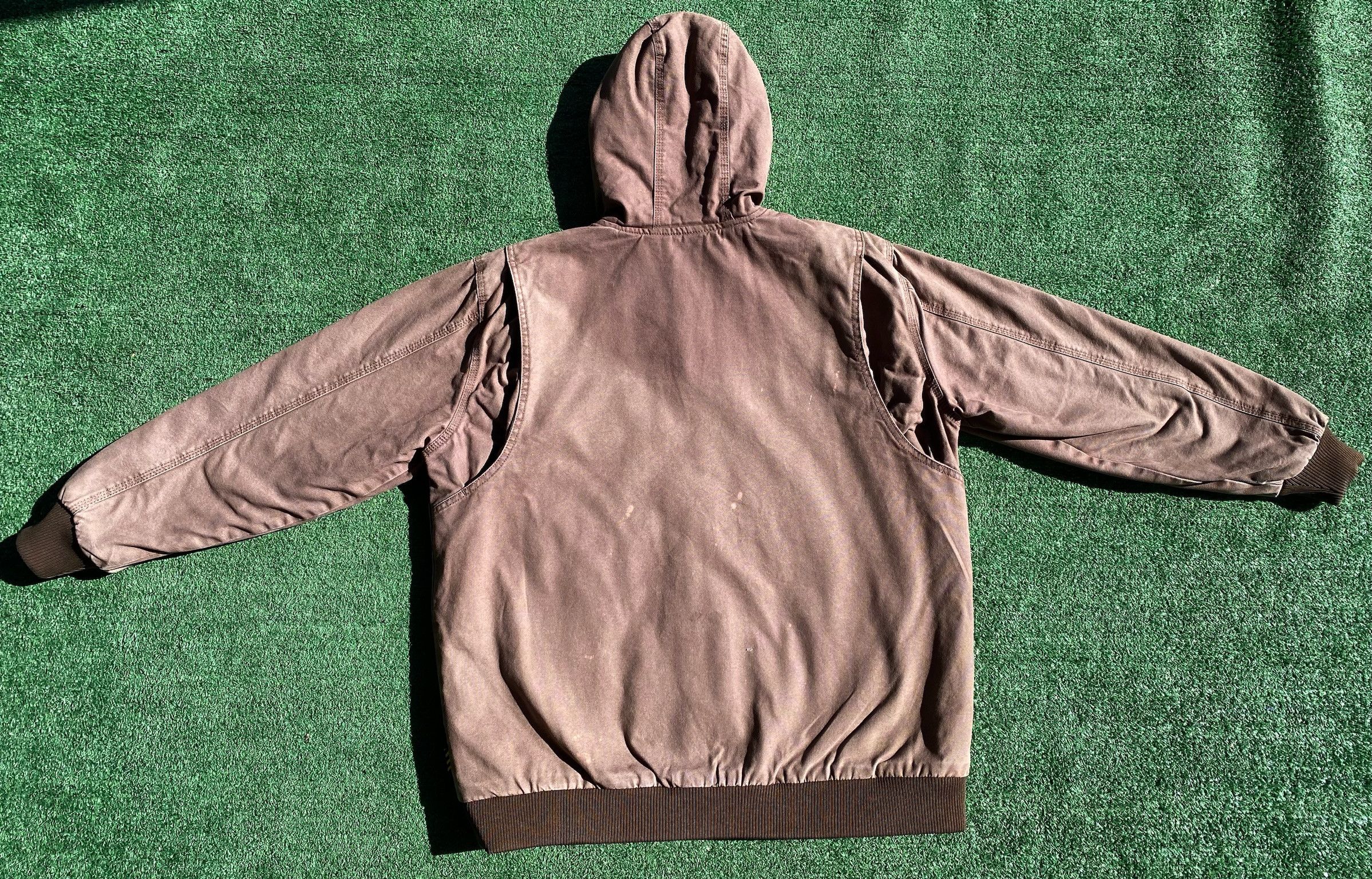 Other Brazos Quilted Lined Chore Distressed Jacket Brown XL Size US XL / EU 56 / 4 - 9 Thumbnail