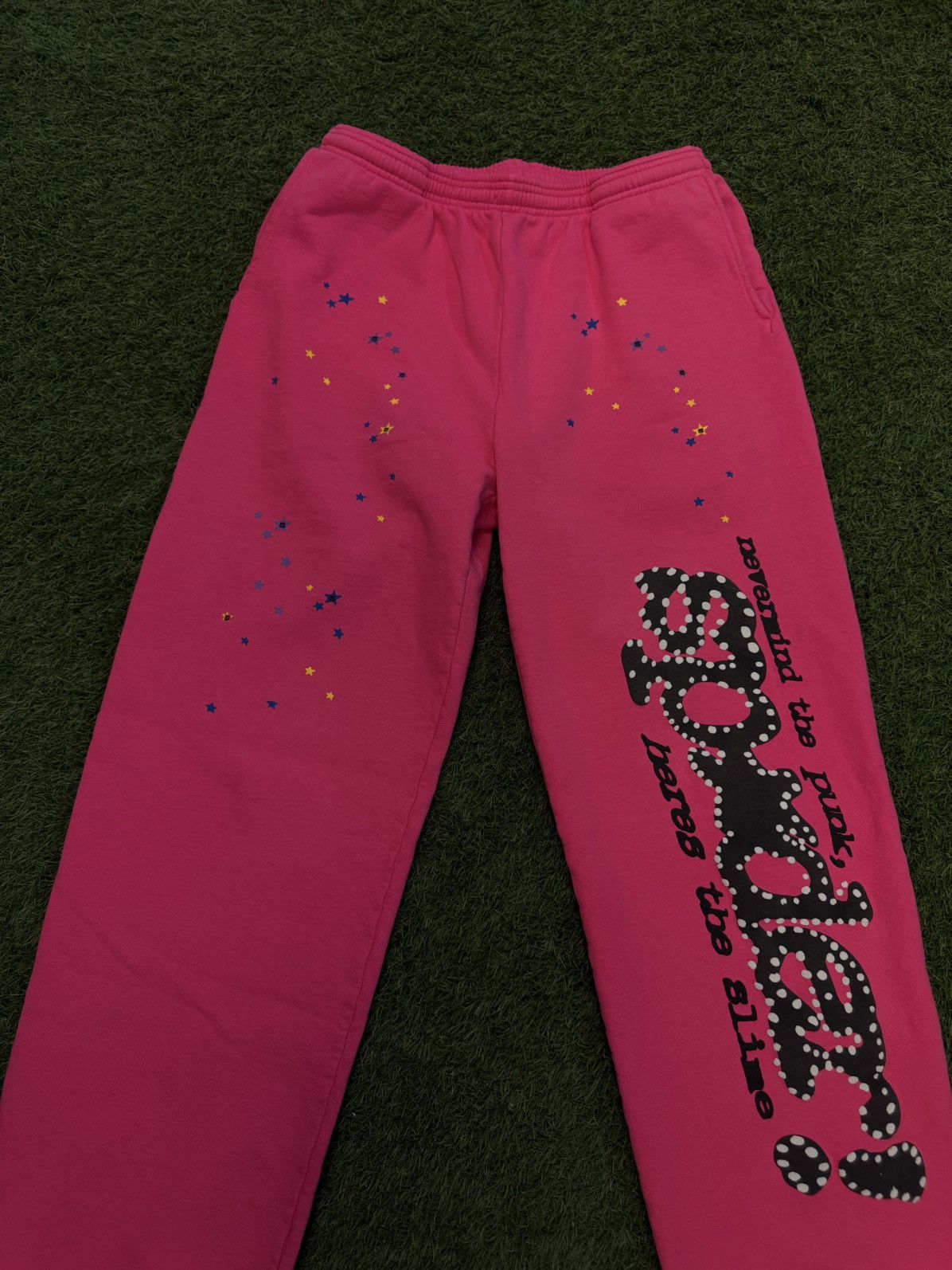 Sp5der Sp5der Worldwide Original OG Pink Sweatpants Size M (NEW) Size US 30 / EU 46 - 4 Thumbnail