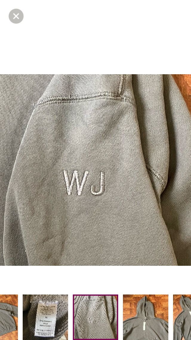 Elwood Elwood Core Oversized Cotton Brush Terry Hoodie XL Size US XL / EU 56 / 4 - 11 Thumbnail