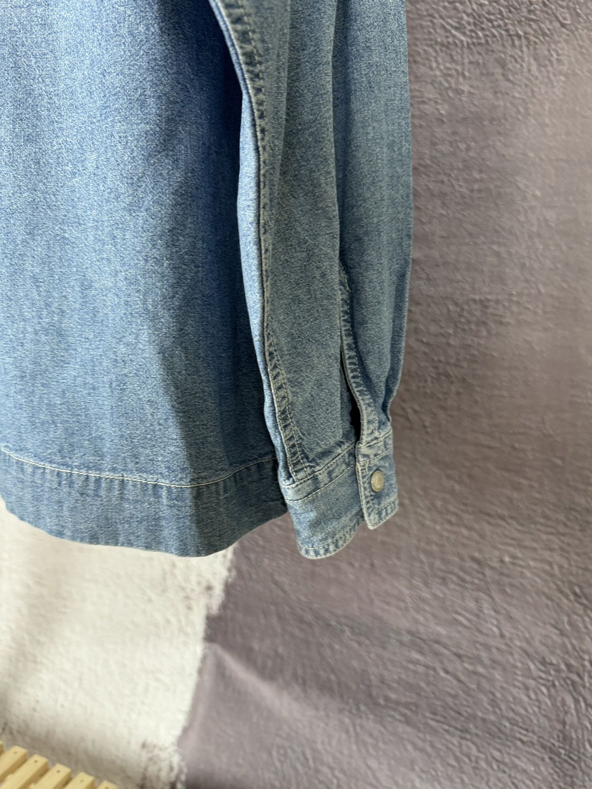Replay × Vintage Replay cowboy western vintage made in Italy denim shirt Size US M / EU 48-50 / 2 - 14 Thumbnail