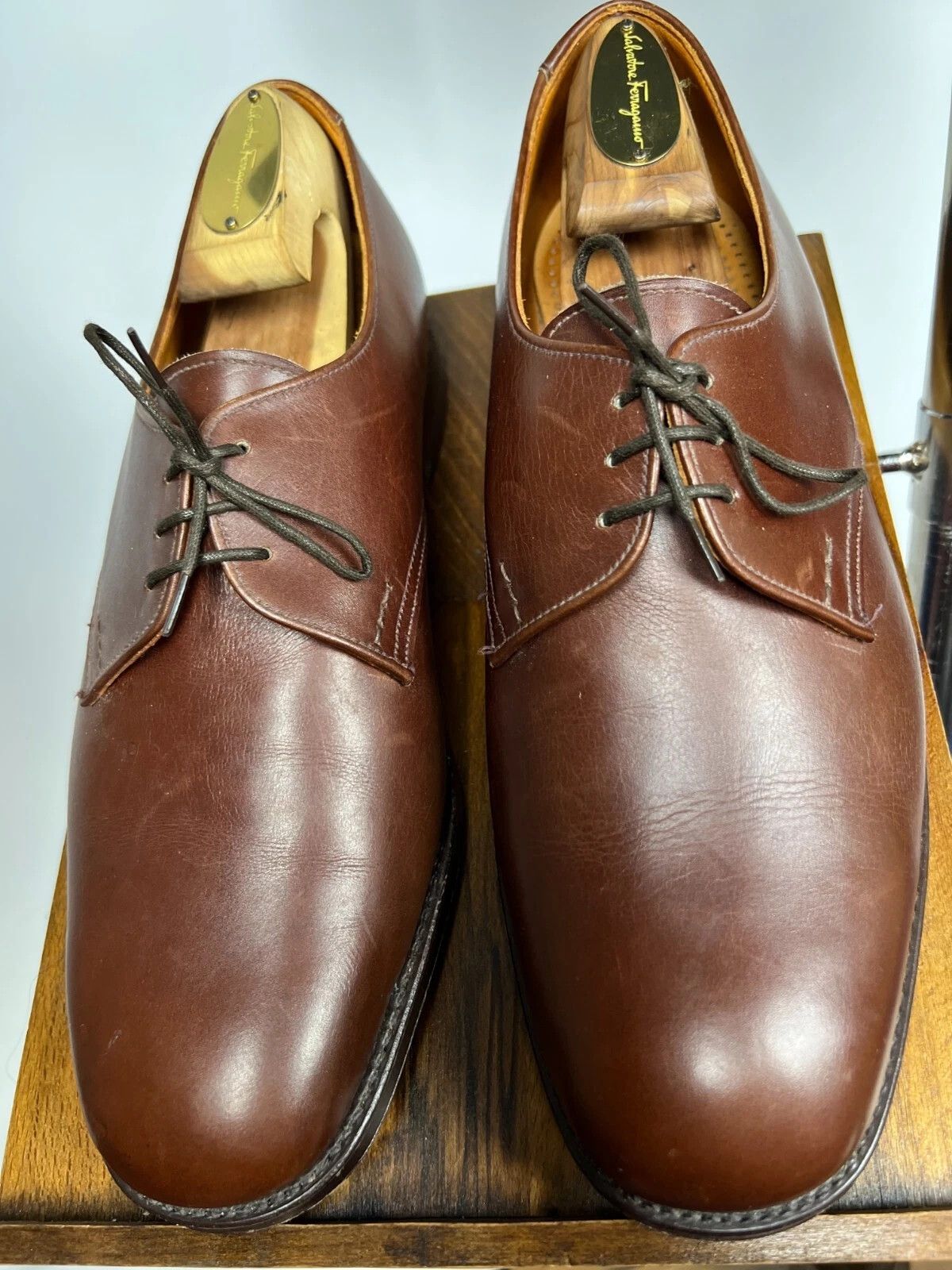 Loake Loake 1880 Arundel Formal Tan Brown Casual Derby Shoes 9 EEE Size US 10.5 / EU 43-44 - 4 Thumbnail
