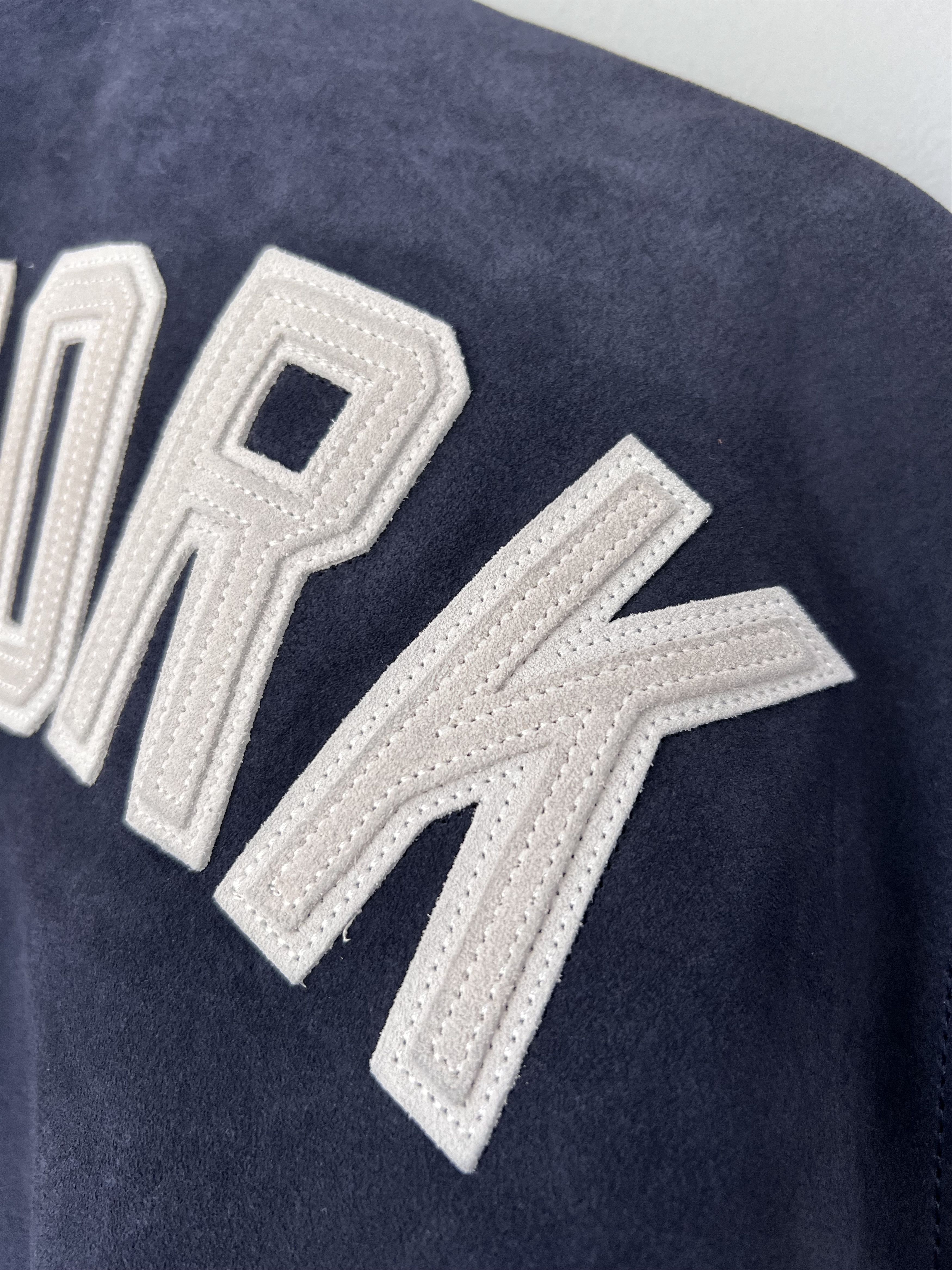 Kith × New York Yankees Kith New York Yankees Suede Porter Bomber Jacket Size US XL / EU 56 / 4 - 8 Thumbnail