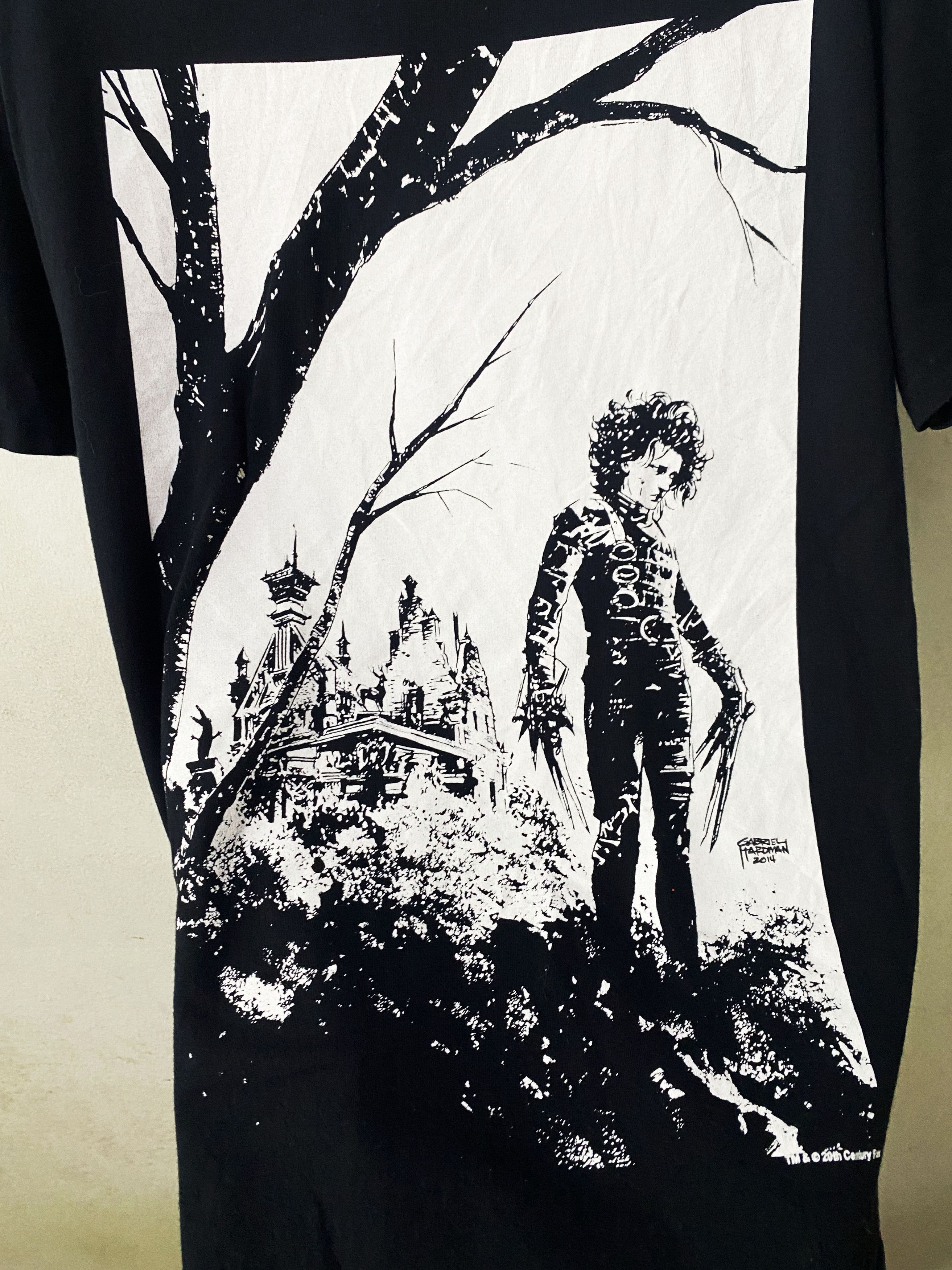Cartoon Network Edward Scissorhands T-shirt Size US M / EU 48-50 / 2 - 2 Thumbnail