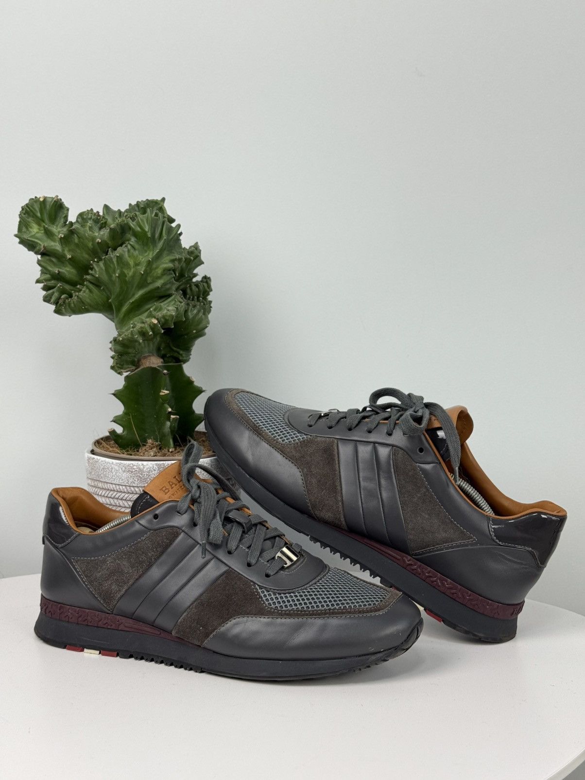 Bally Bally Ascar Sneackers Leather Suede Men Size US 9.5 / EU 42-43 - 2 Thumbnail