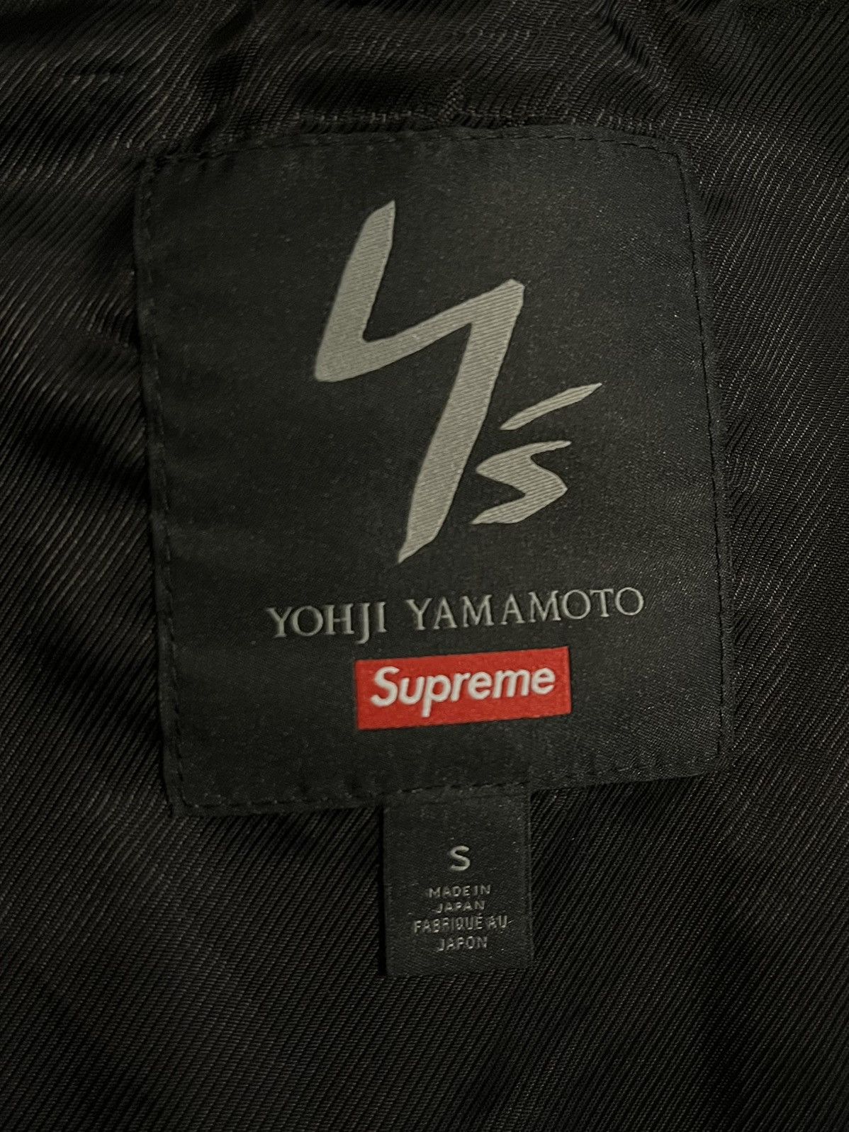 Supreme × Yohji Yamamoto Supreme/Yohji Yamamoto Leather Jacket Size US S / EU 44-46 / 1 - 6 Thumbnail
