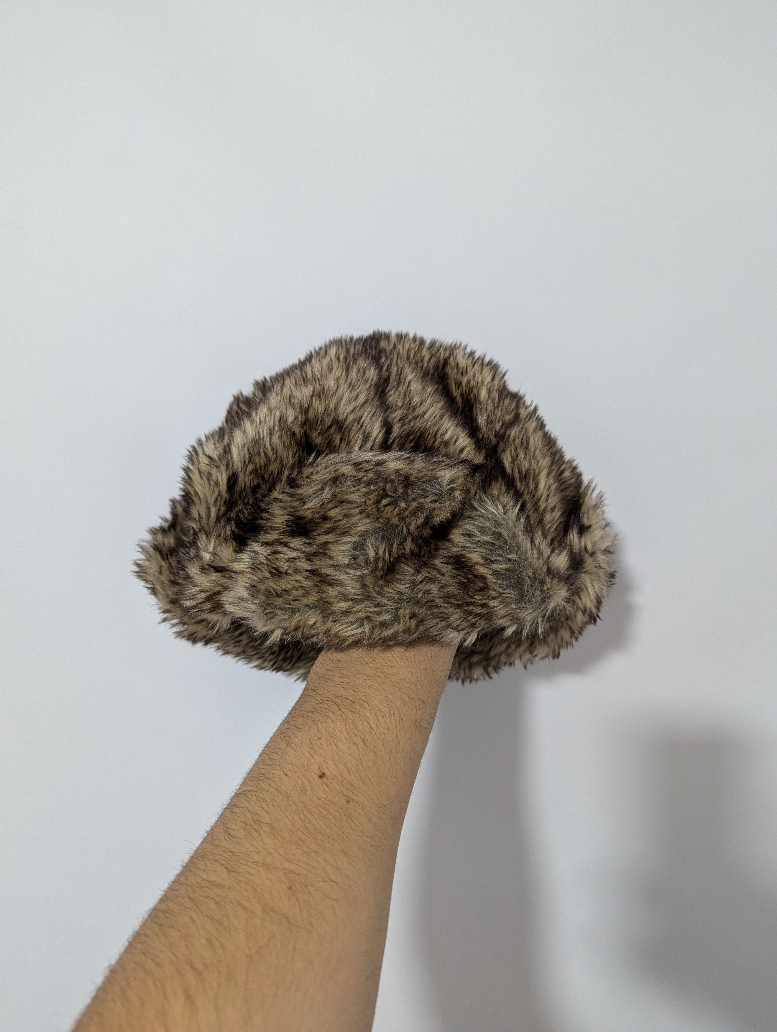 Japanese Brand Y2K Fur Fuzzy Trapper Alt Mohair Cute Vintage Hat Ushanka Size ONE SIZE - 9 Thumbnail