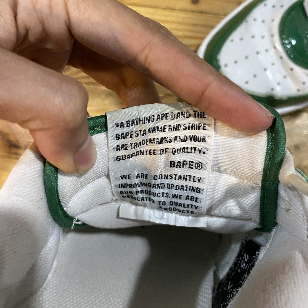 Bape Tiger Bapesta Size US 7.5 / EU 40-41 - 21 Thumbnail