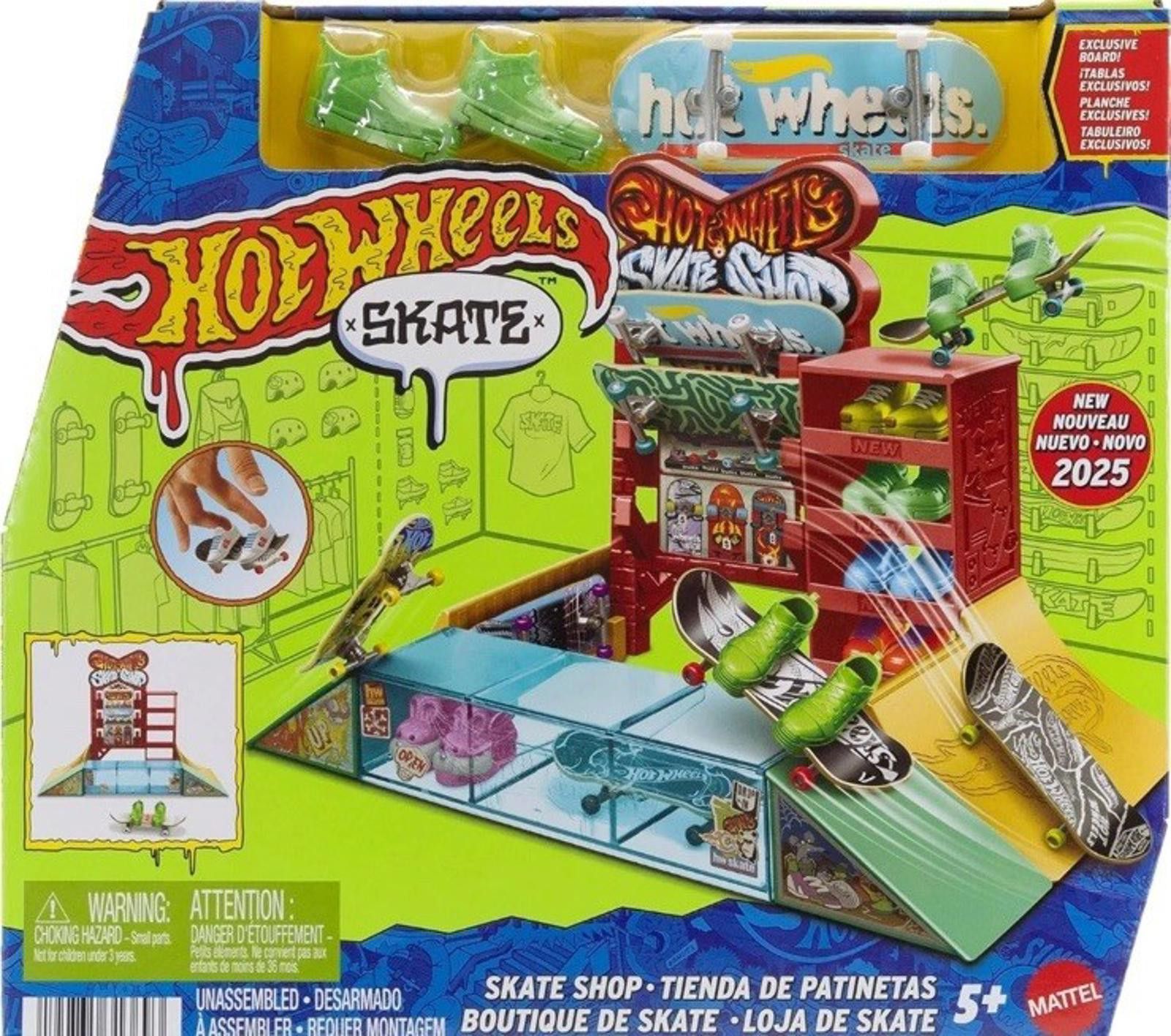 Other Hot Wheels Skate Shop with Exclusive Skateboard Size ONE SIZE - 1 Thumbnail
