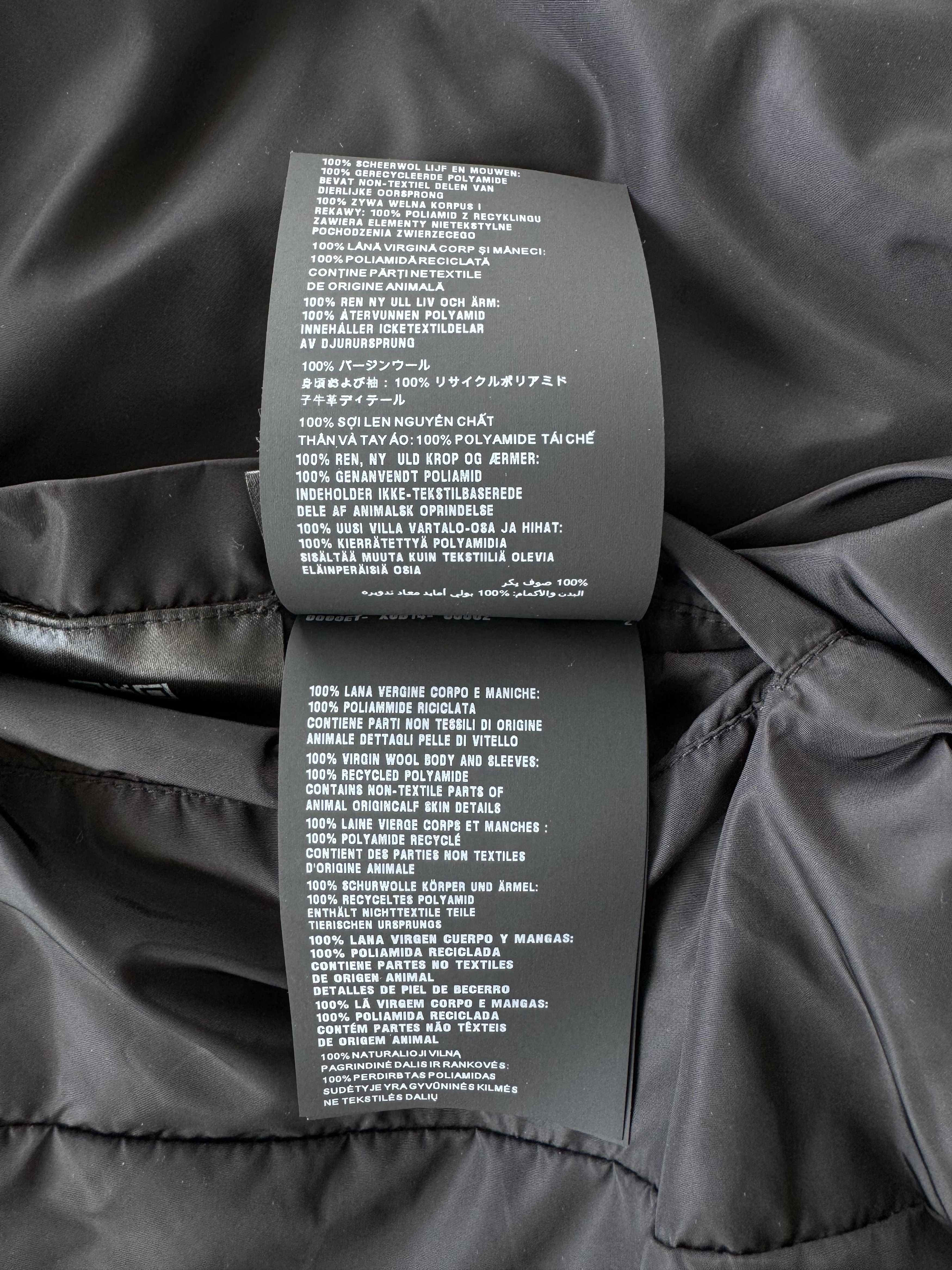 Prada Prada Black Nylon Reversible Bomber Jacket Size US M / EU 48-50 / 2 - 8 Thumbnail