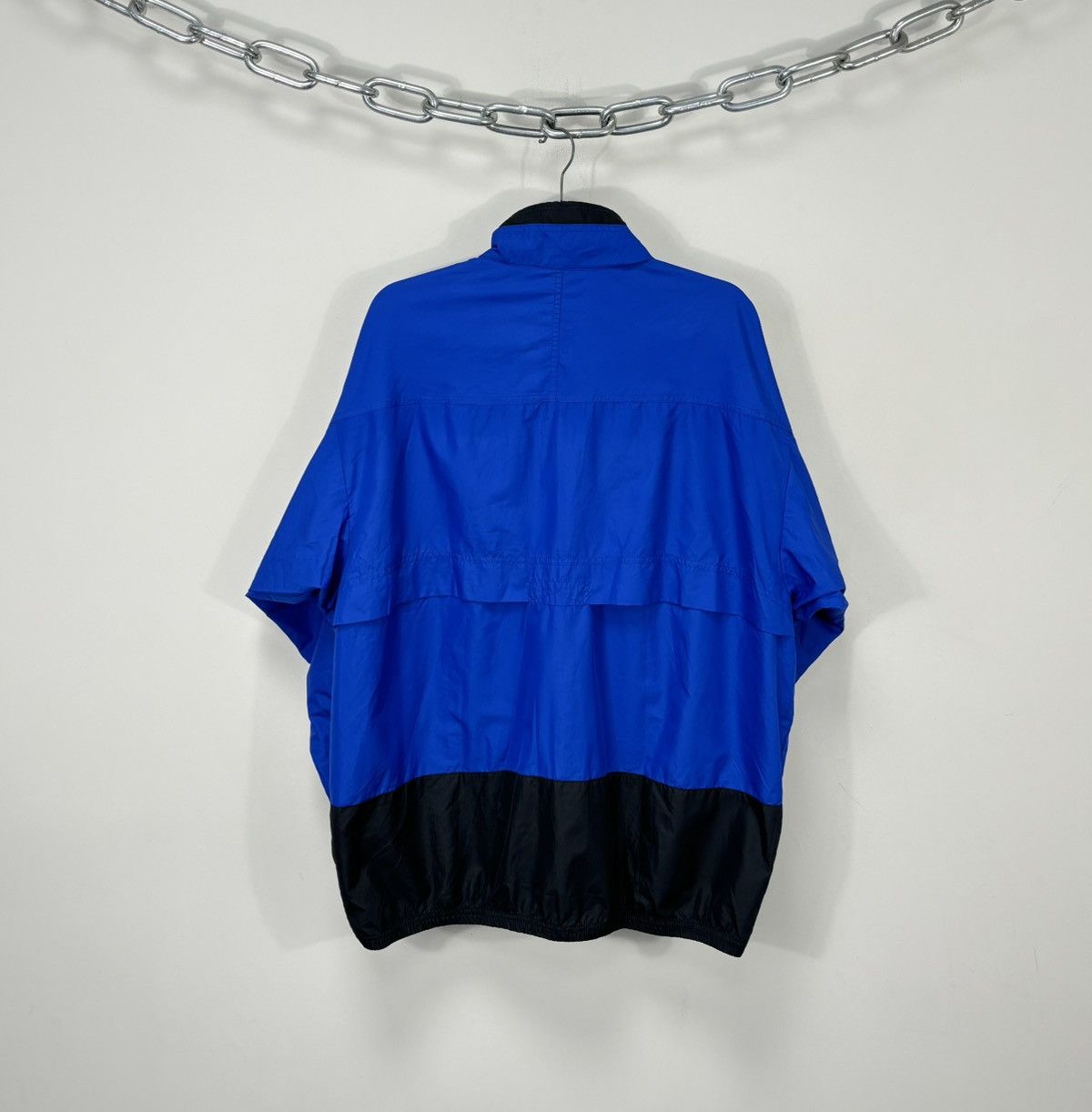 Nike Vintage 90s Nike Y2K Retro Hype Baggy Nylon Track Jacket Size US XL / EU 56 / 4 - 3 Thumbnail