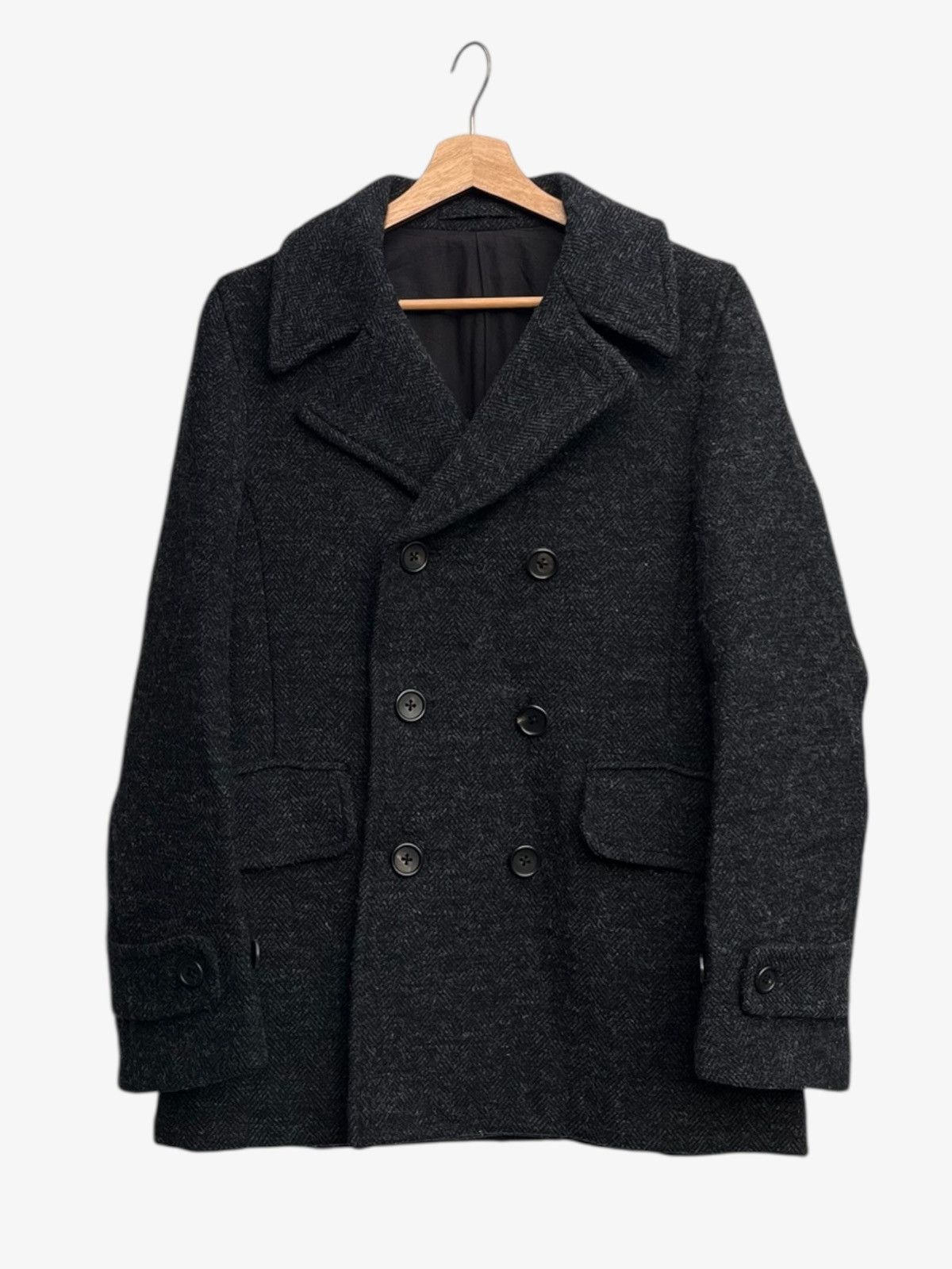 Margaret Howell Margaret Howell Wool Blend Double Breasted Coat Size US S / EU 44-46 / 1 - 1 Thumbnail