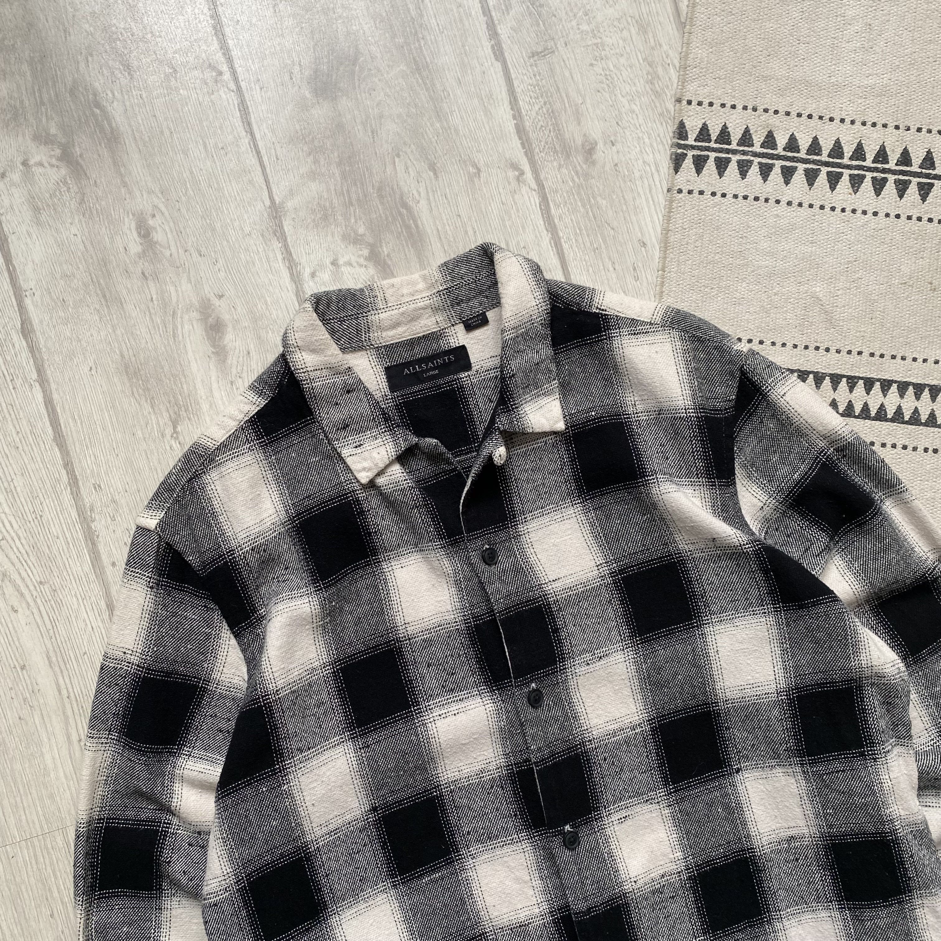 Allsaints Аllsaint flannel Heavy Shirt Button Ups Overshirt COS Size US M / EU 48-50 / 2 - 2 Thumbnail
