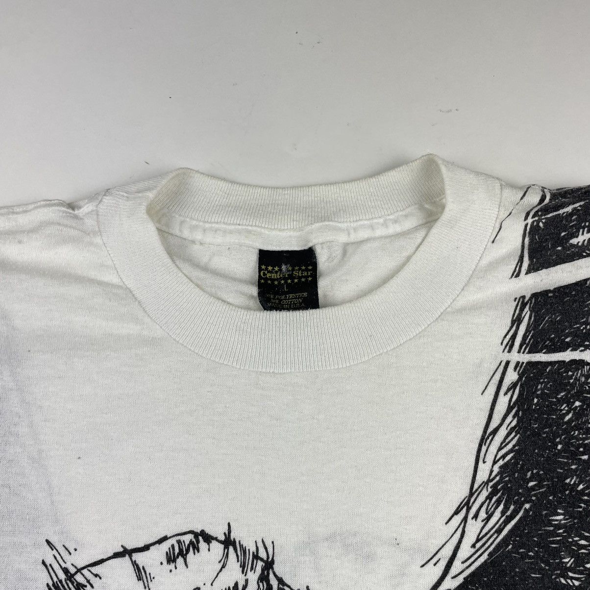 Vintage Vintage 1991 90’s R. Peck Eagle Art AOP Print Shirt USA Made Size US L / EU 52-54 / 3 - 2 Thumbnail