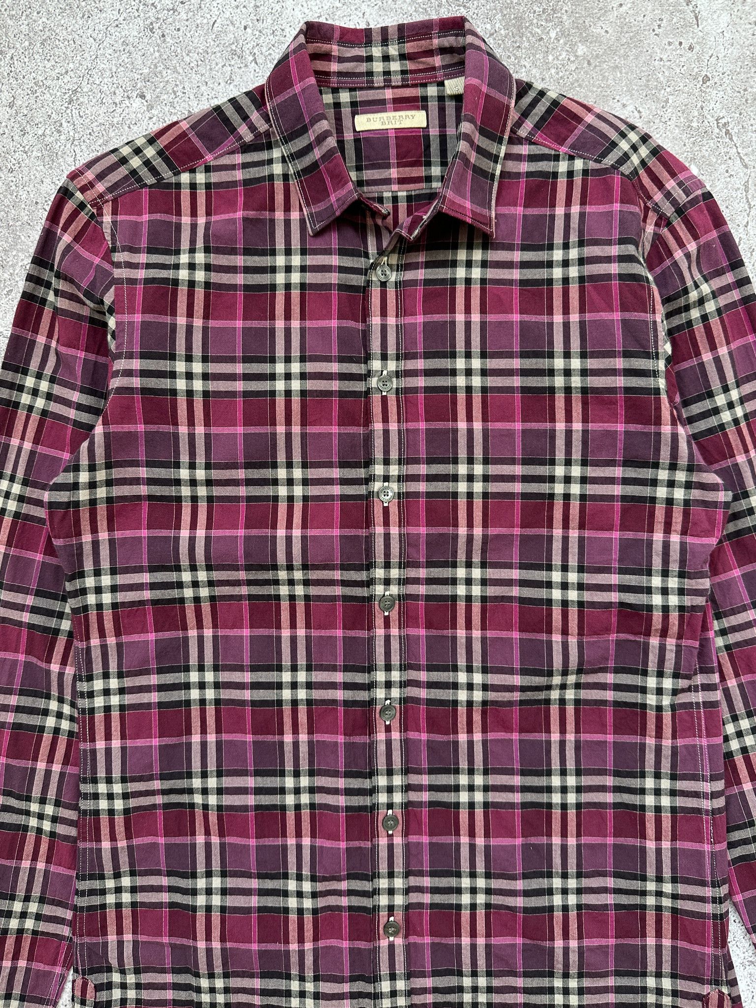 Burberry Burberry Check Shirt Size S - M Size US S / EU 44-46 / 1 - 4 Thumbnail