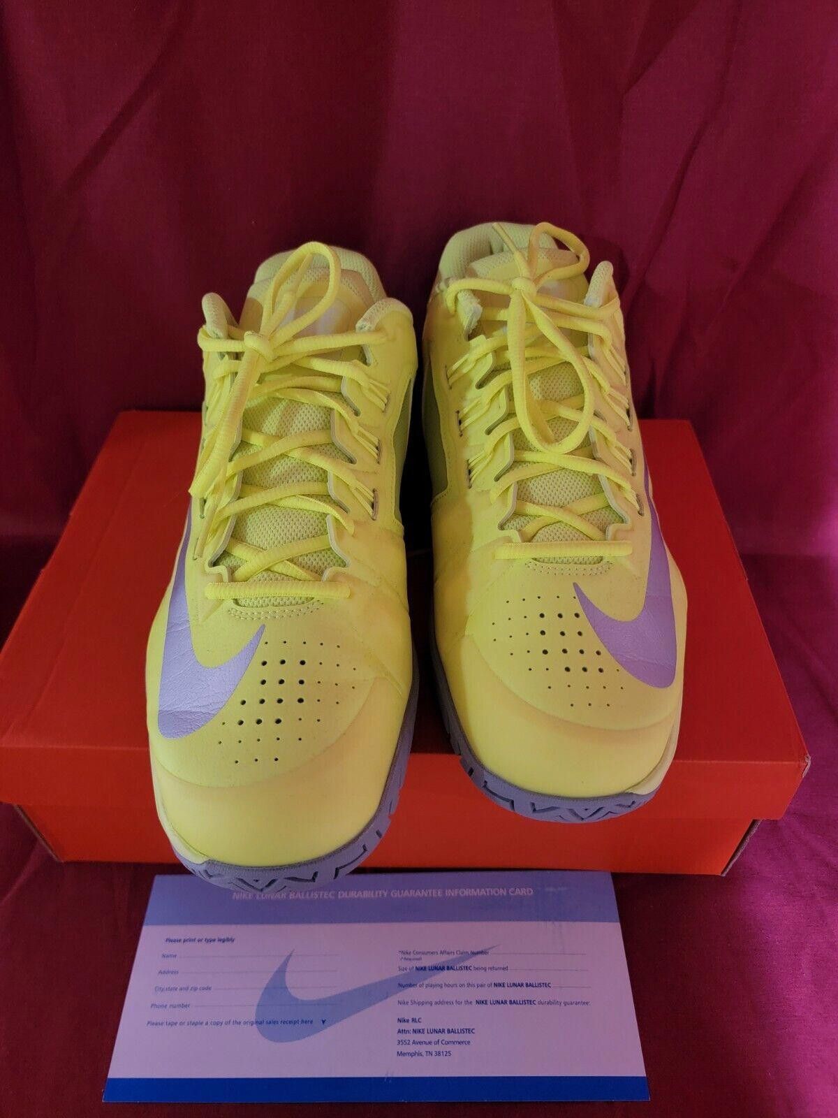 Nike Nike Lunar Ballistec 1.5 Tennis Shoes Sz 12W/10.5 M Rafa Size US 10.5 / EU 43-44 - 2 Thumbnail