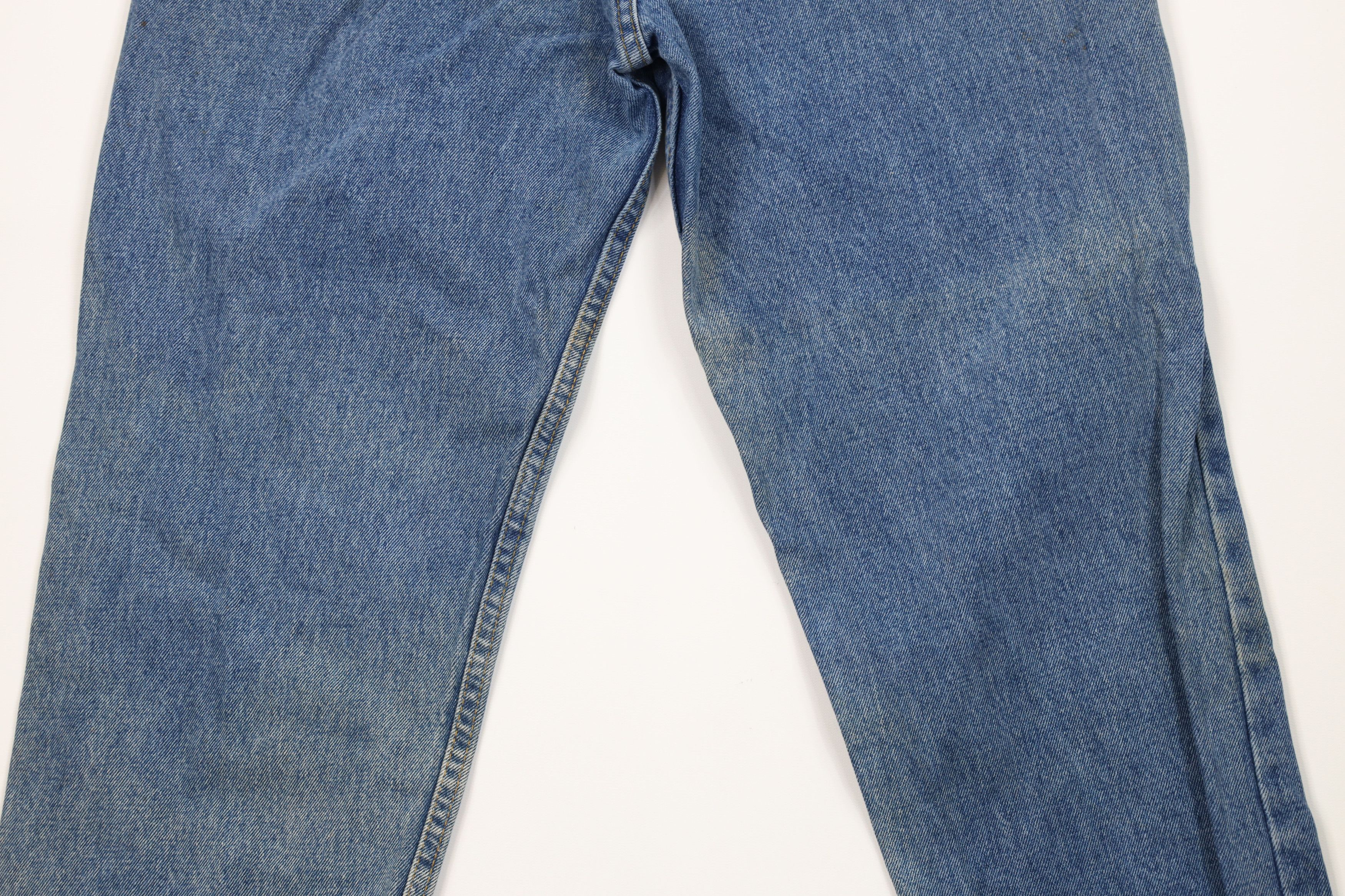 Ralph Lauren Vintage 90s Ralph Lauren Spell Out Straight Leg Jeans Blue Size 34" / US 12 / IT 48 - 13 Thumbnail