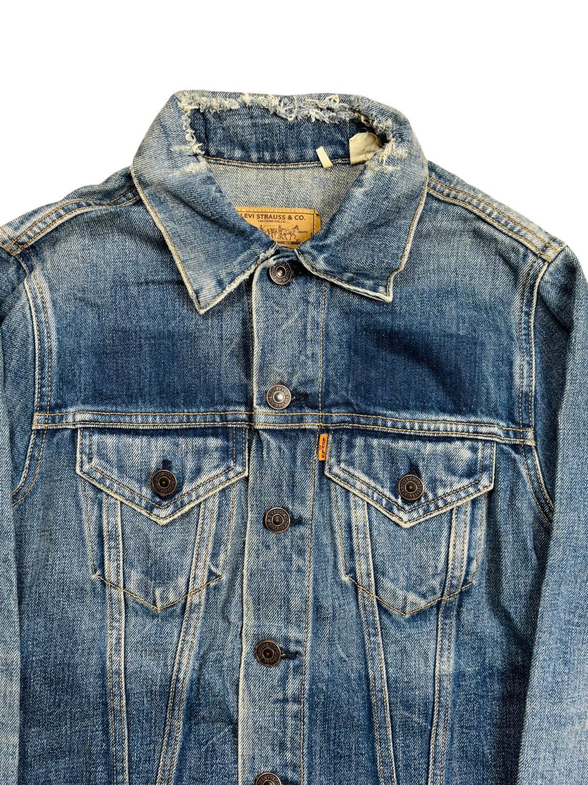 Levi's Vintage Clothing Levi's Orange Tab Denim Jacket Size US M / EU 48-50 / 2 - 5 Thumbnail