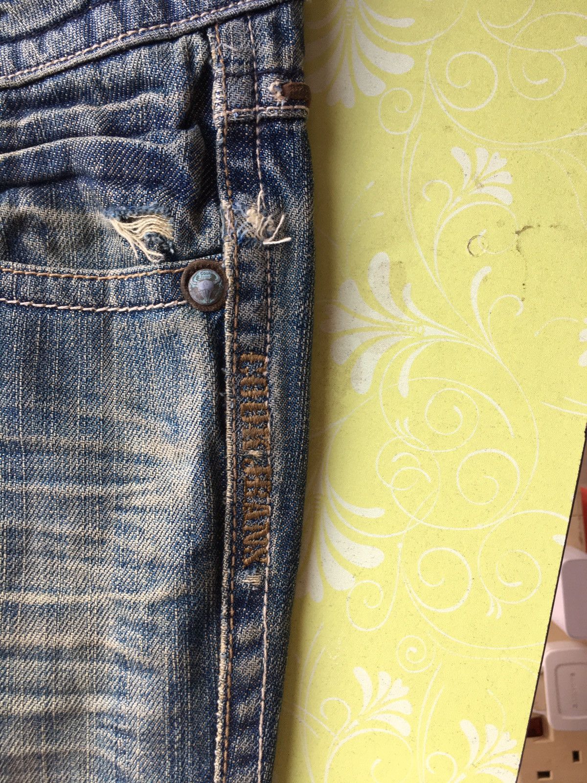 Japanese Brand Cook jeans flare Size 30" / US 8 / IT 44 - 5 Thumbnail