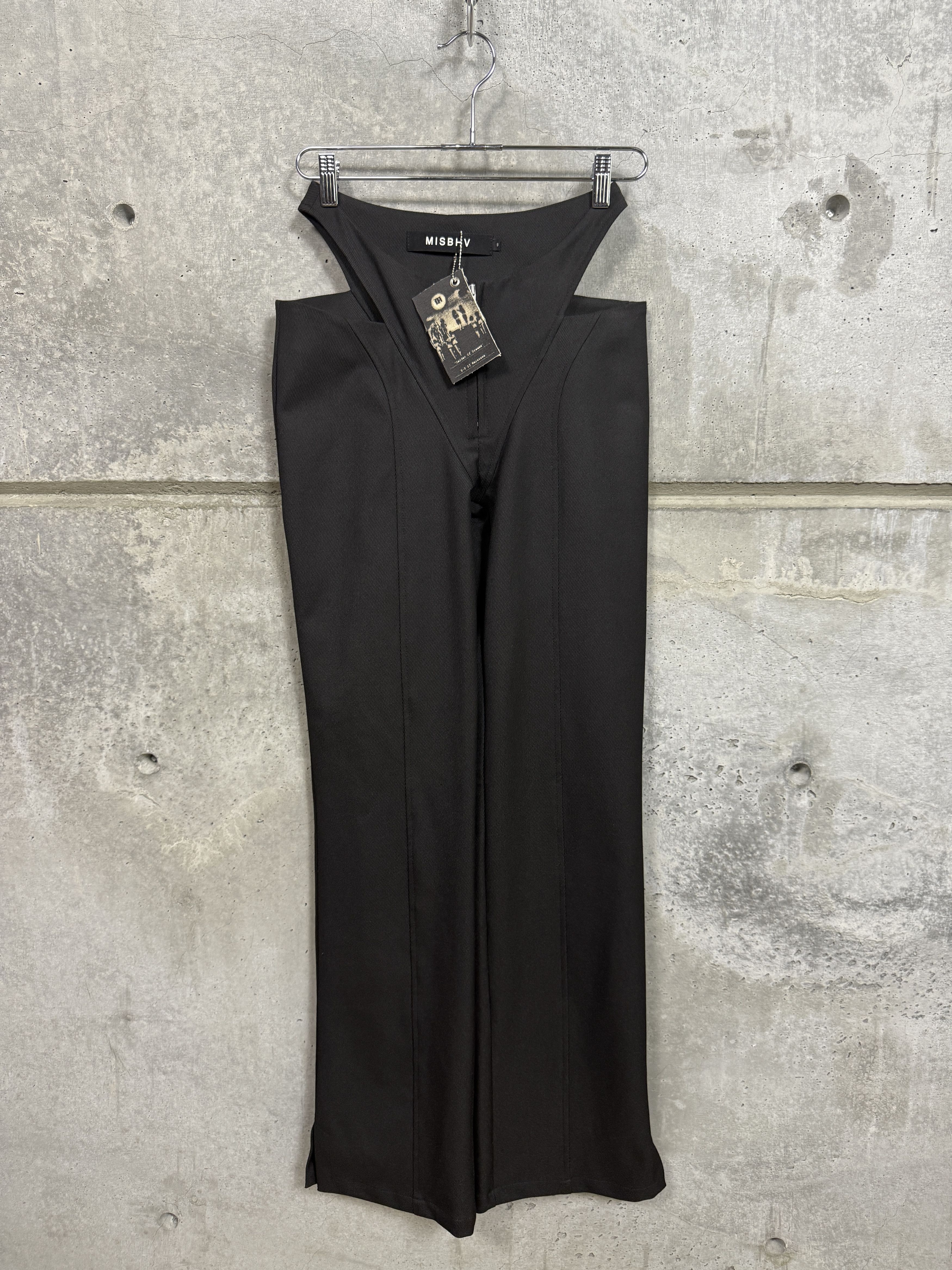 Misbhv $430 MISBHV Black Cut Out Pants Size 27" / US 4 / IT 40 - 5 Thumbnail