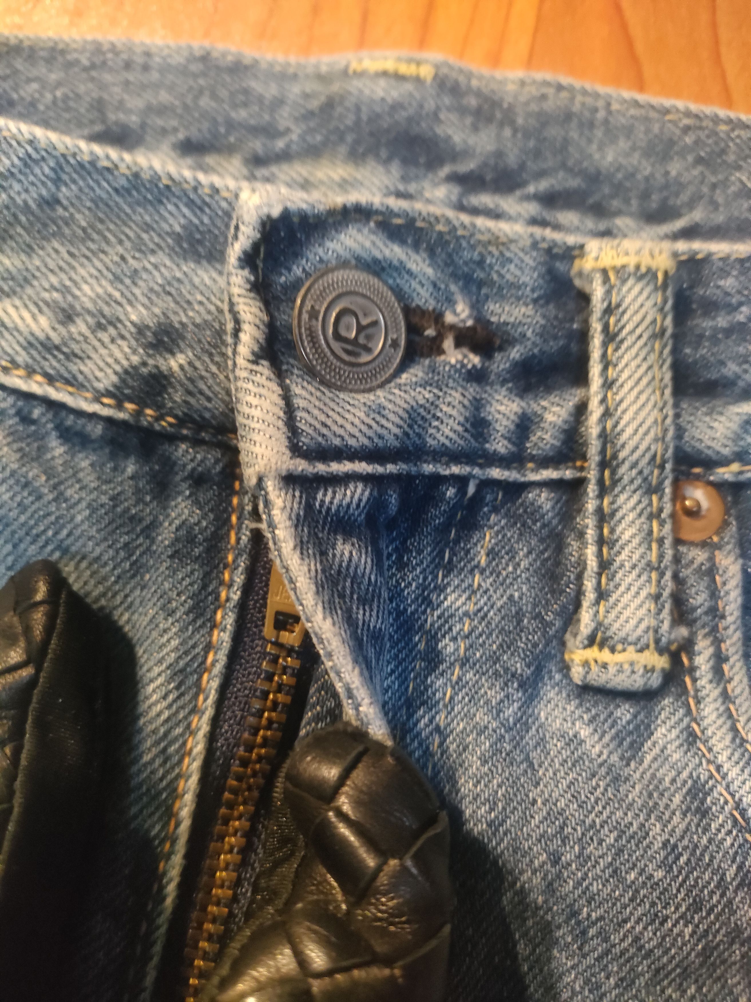 45rpm × If Six Was Nine Flare🔥🔥45Rpm Distressed Jeans Size US 28 / EU 44 - 7 Thumbnail