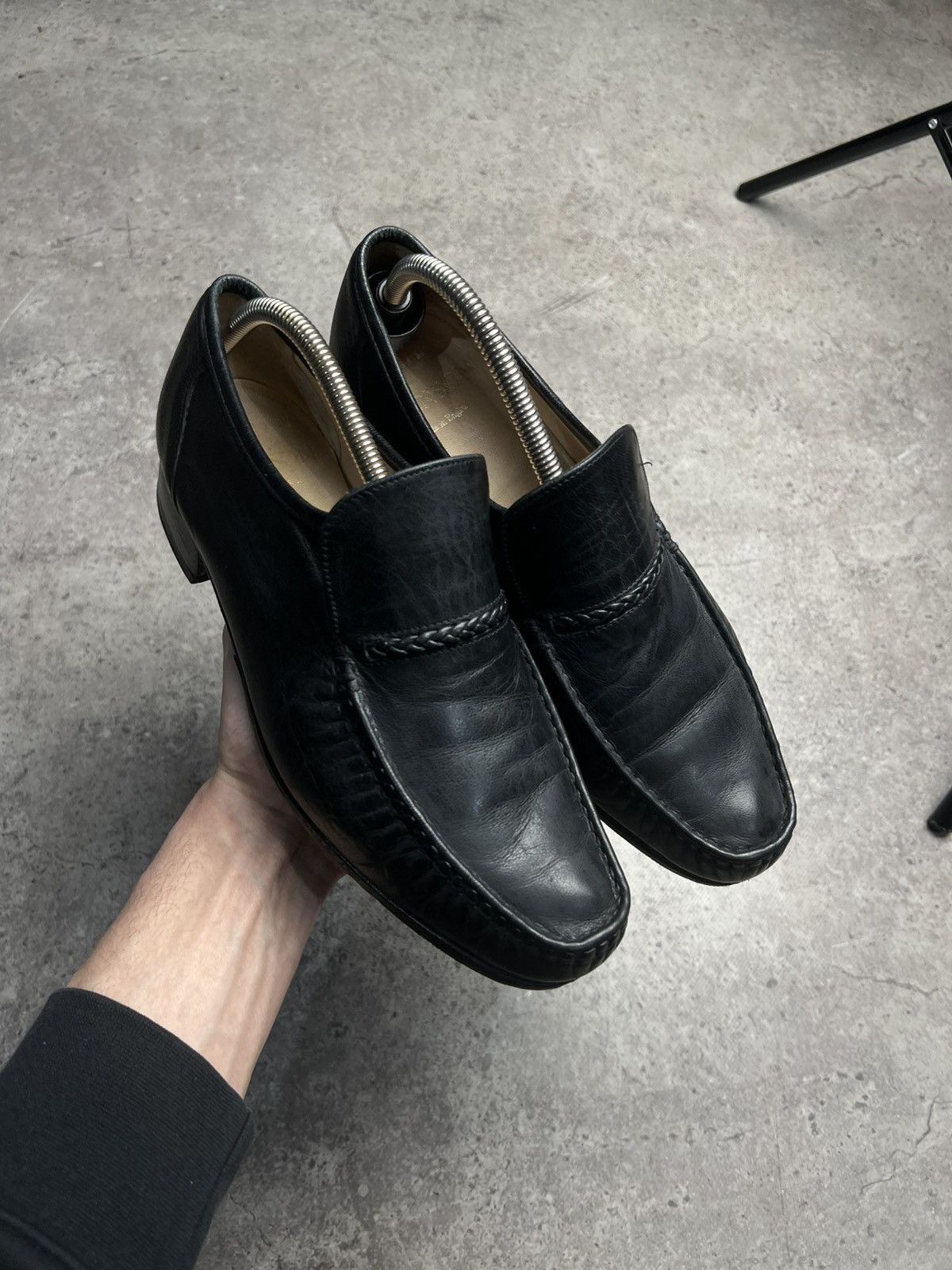 Grenson GRENSON Leather Loafers Shoes Made in England 7UK/8US/41EU Size US 8 / EU 41 - 2 Thumbnail