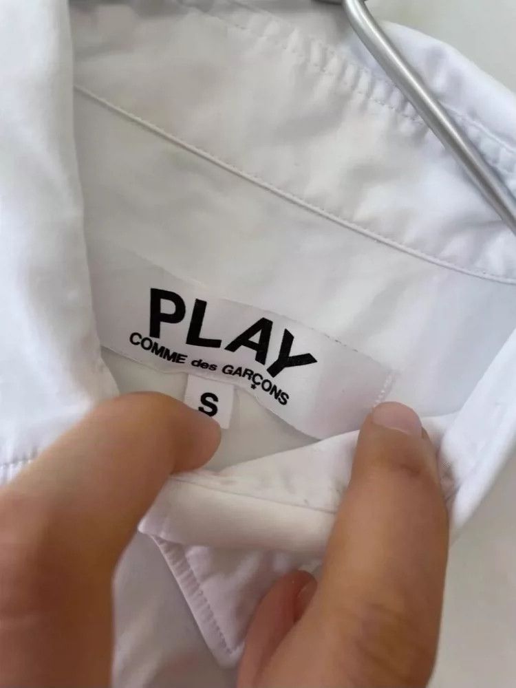 Comme des Garcons Comme Des Garcons White long sleeved shirt 2503-Nextarrow Size S / US 4 / IT 40 - 2 Thumbnail