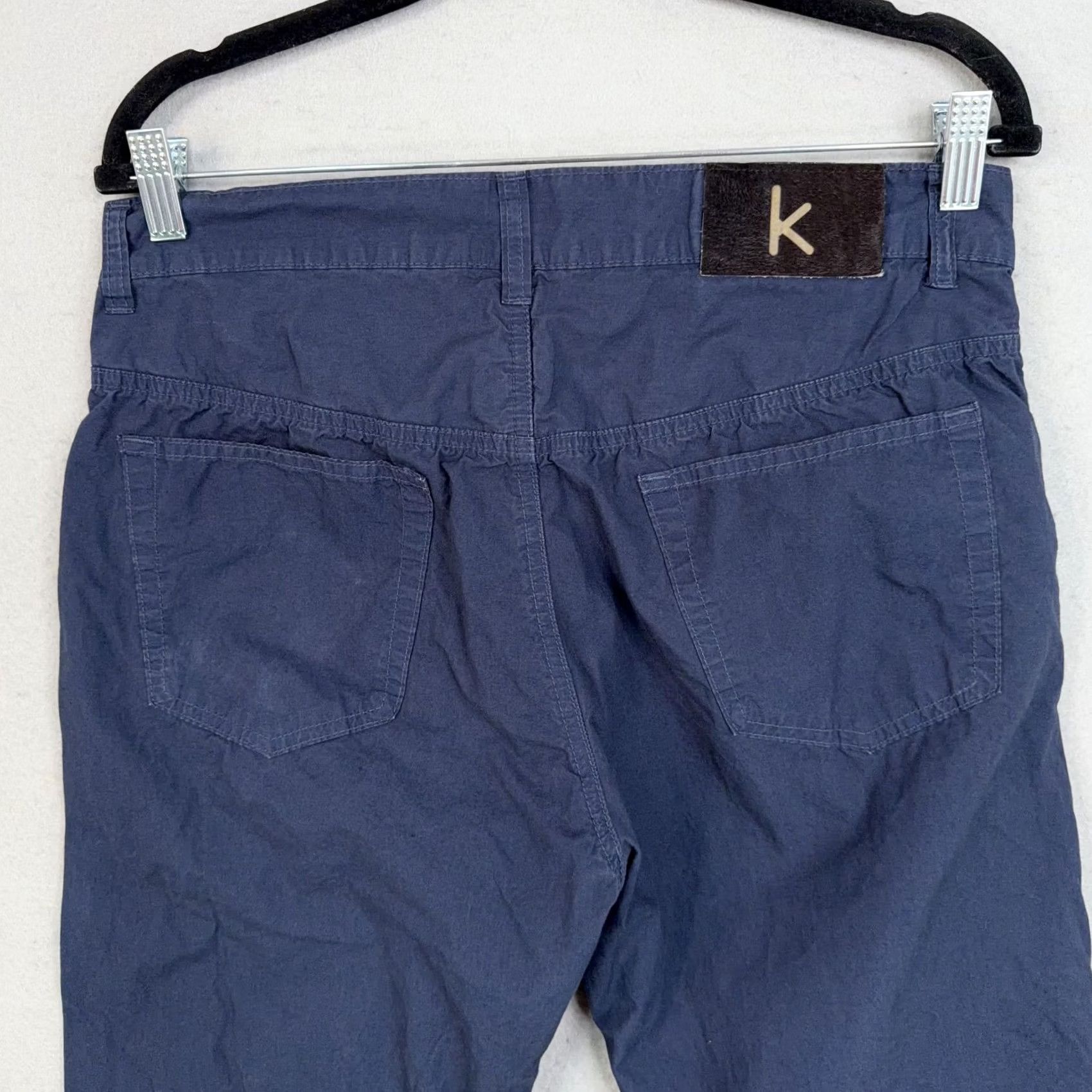 Vintage Scott James Pants Mens 32 Blue Cotton Chino 5 Pocket Lightweight Cropped Size US 32 / EU 48 - 7 Thumbnail