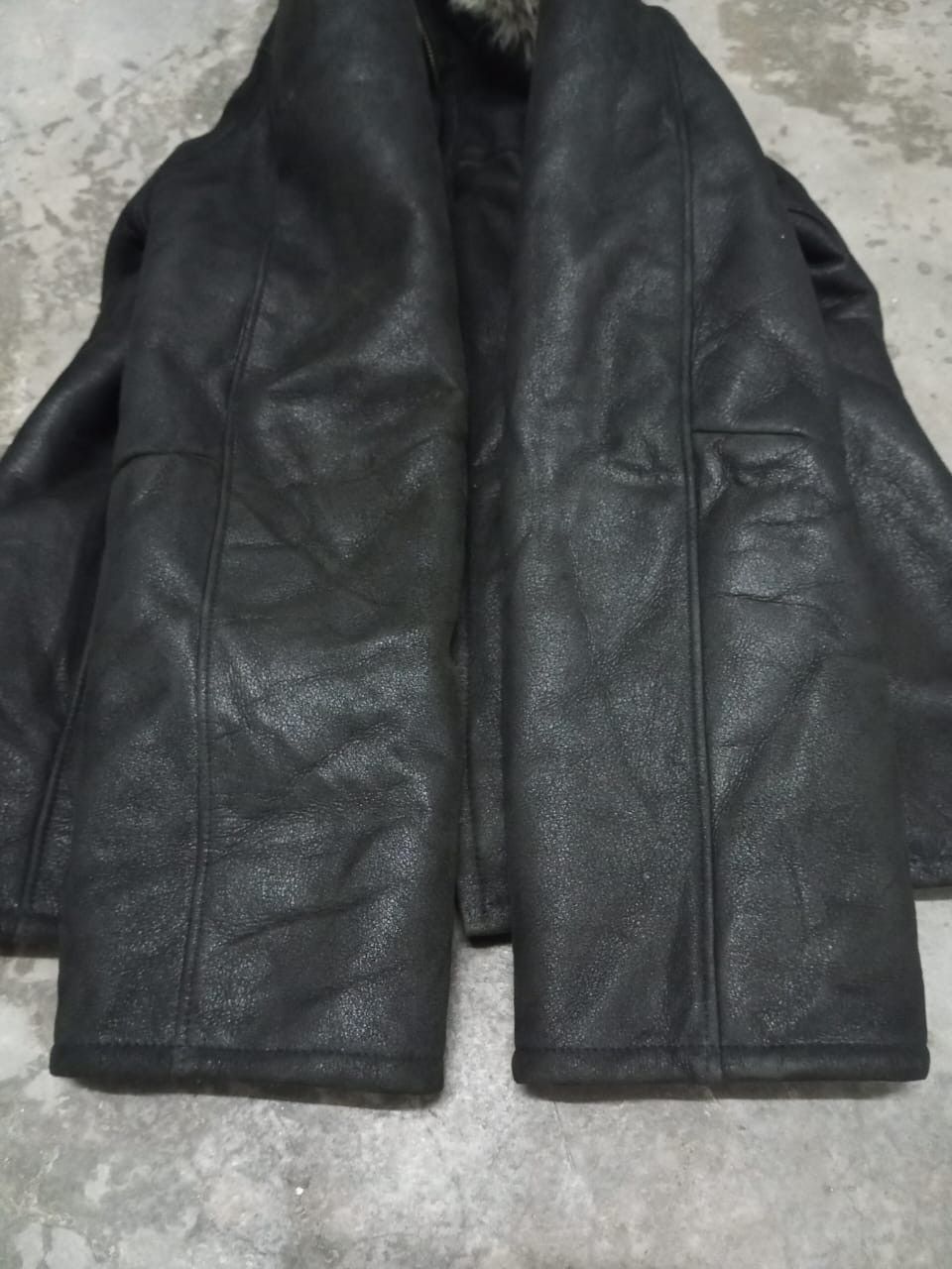 Japanese Brand Binding Offer 🔴 A02 Trans Work Sheep Skin Leather Jacket Size M / US 6-8 / IT 42-44 - 11 Thumbnail