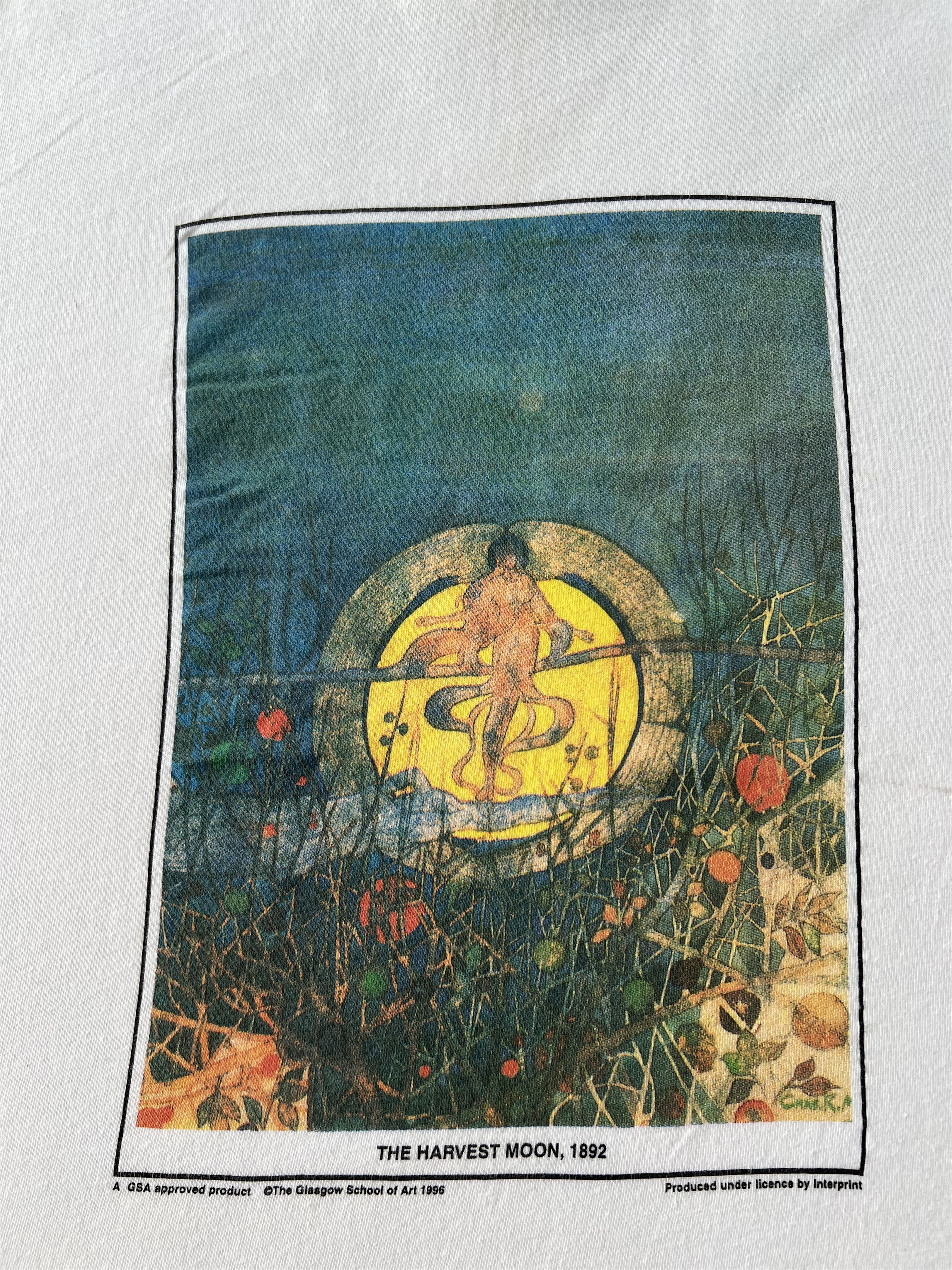 Arts & Science Vintage 90s Charles Rennie Mackintosh The Harvest Moon Art Size US XL / EU 56 / 4 - 4 Thumbnail