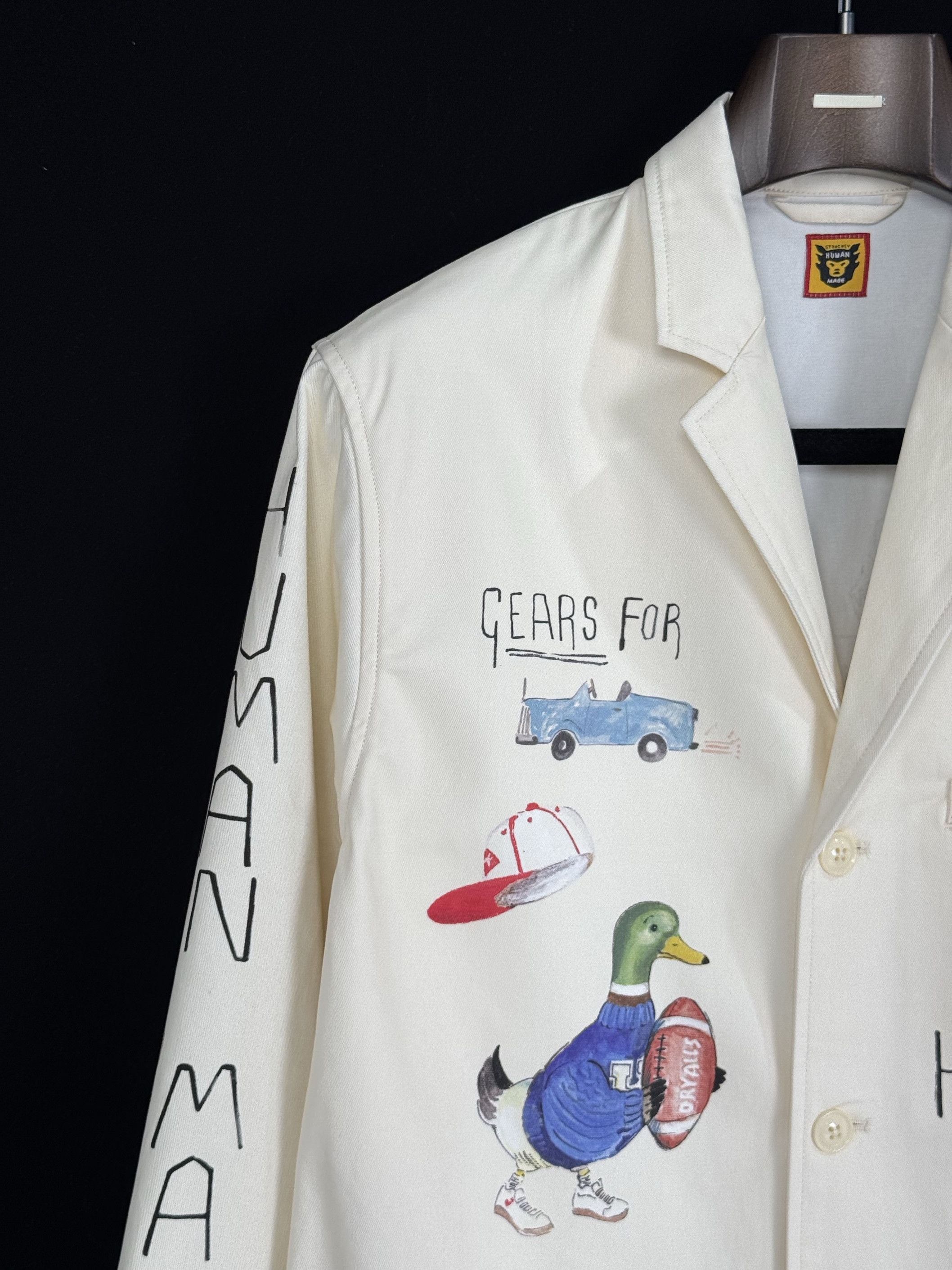 Human Made UNWORN* Human Made Printed Jacket White Size US L / EU 52-54 / 3 - 3 Thumbnail
