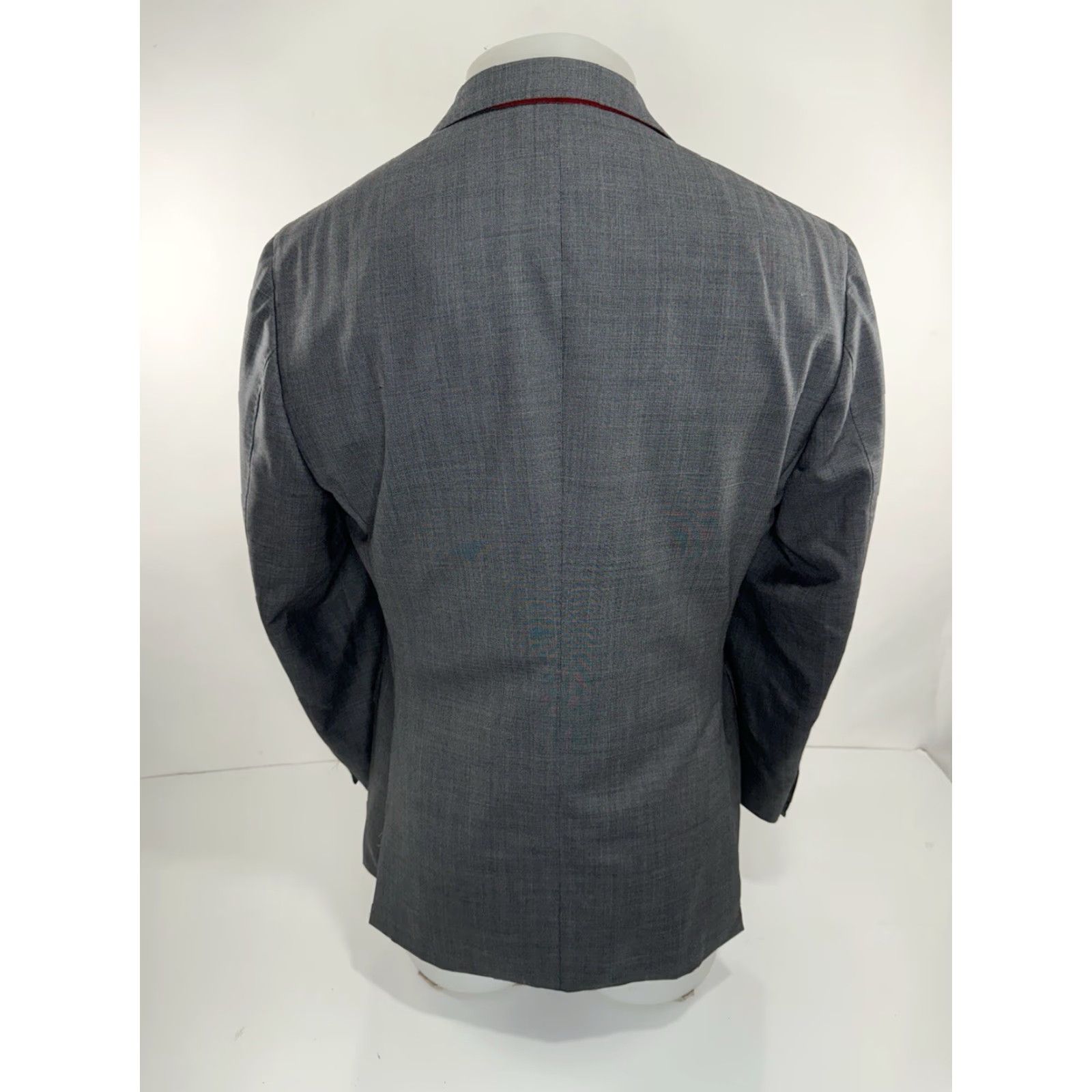 Suitsupply Suitsupply Blazer Mens 40S Wool Gray Sienna Canonico Super 150s Short Size US 40 / EU 56 - 2 Thumbnail