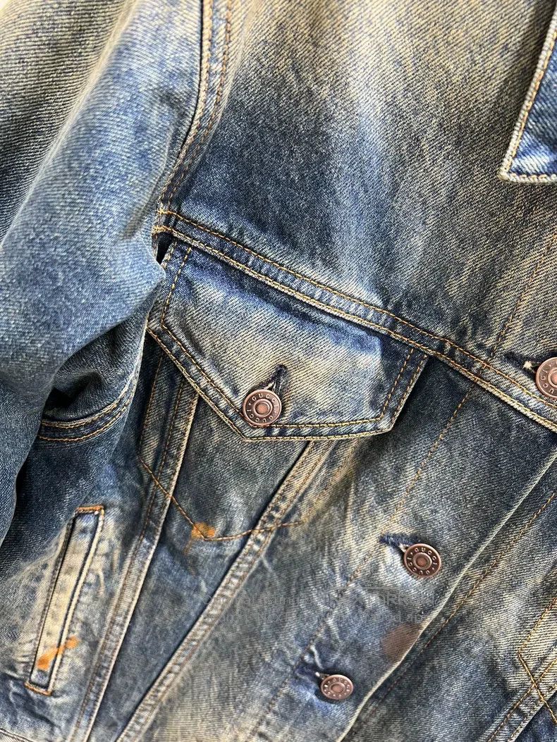 Gucci Gucci Denim jacket Size S / US 4 / IT 40 - 4 Thumbnail