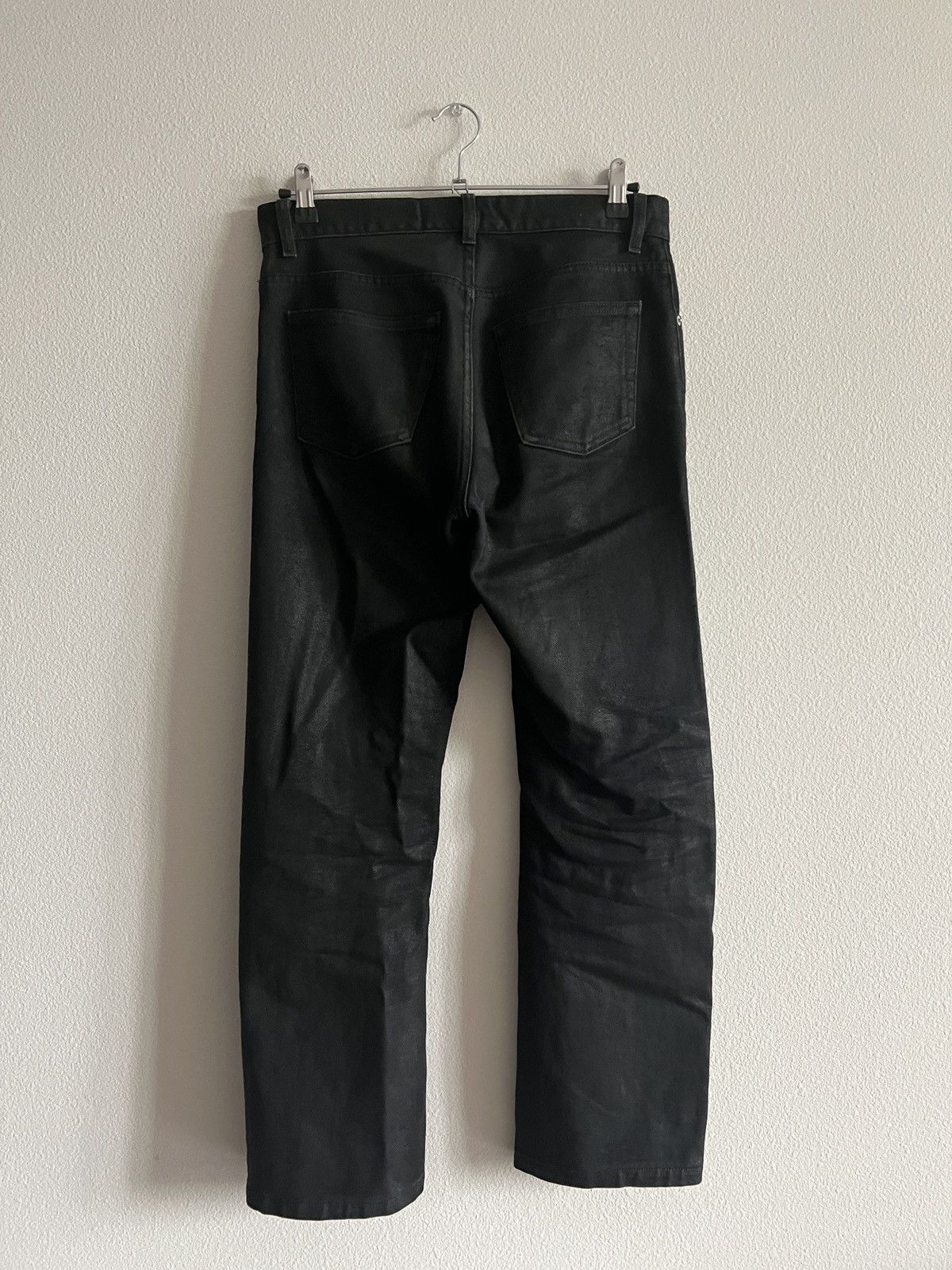 Helmut Lang Black Coated Denim Size US 30 / EU 46 - 5 Thumbnail