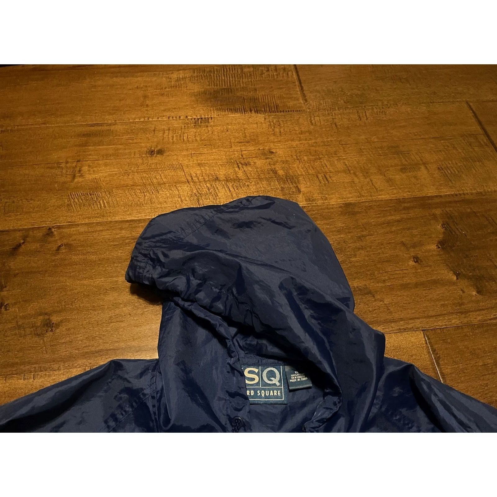Vintage Vintage Kraft Cool Whip Pizza Company 1/2 Zip Pullover Anorak Light Jacket XL Men Blue Nylon Embroidered Logo Windshell Jacket Size US XL / EU 56 / 4 - 4 Thumbnail