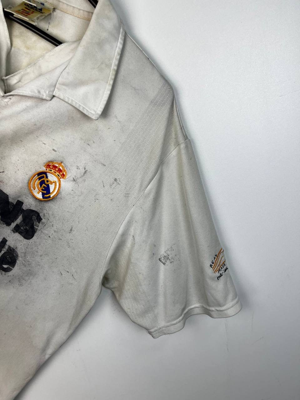 Adidas × Vintage Real Madrid Adidas Roberto Carlos90s jersey t-shirts size XL Size US XL / EU 56 / 4 - 10 Thumbnail