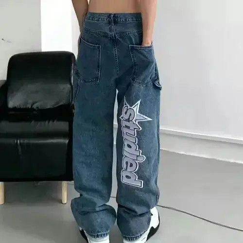 Japanese Brand × Jean Denim oversize style 90s jeans Size US 30 / EU 46 - 4 Thumbnail