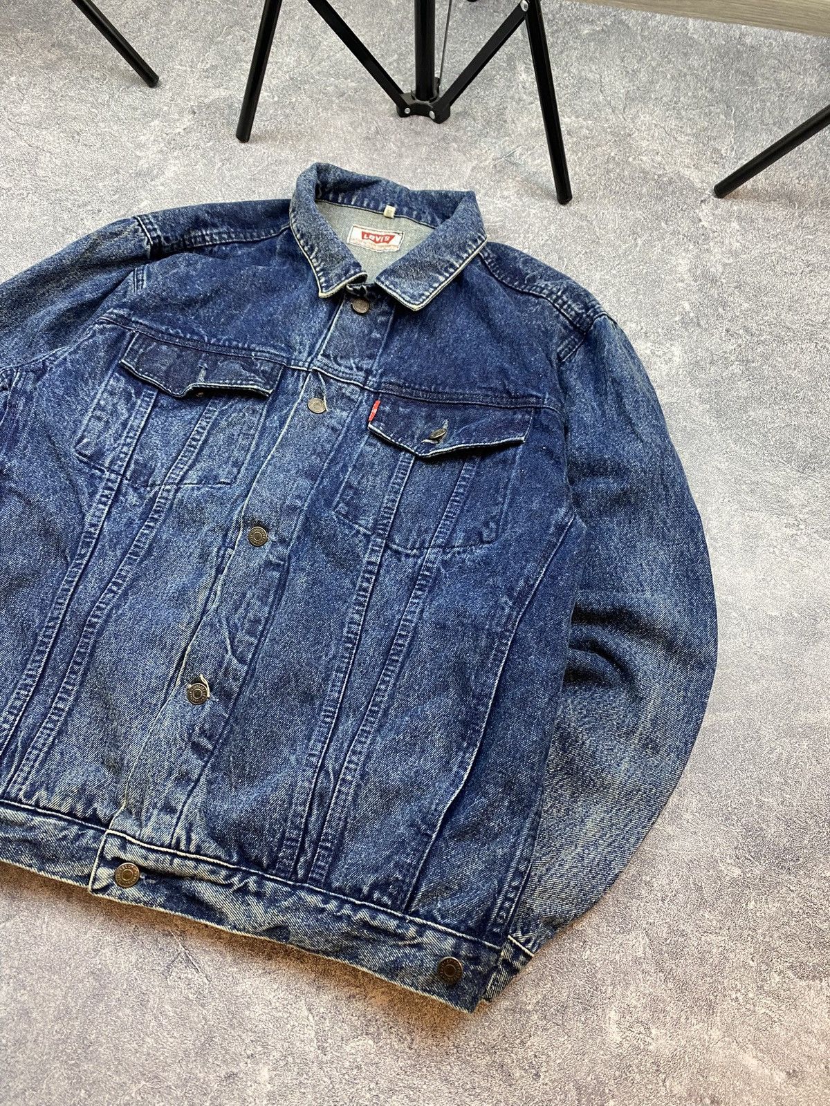 Levi's × Levi's Vintage Clothing × Vintage Vintage 80s Levi's Denim Jacket Size US L / EU 52-54 / 3 - 1 Thumbnail