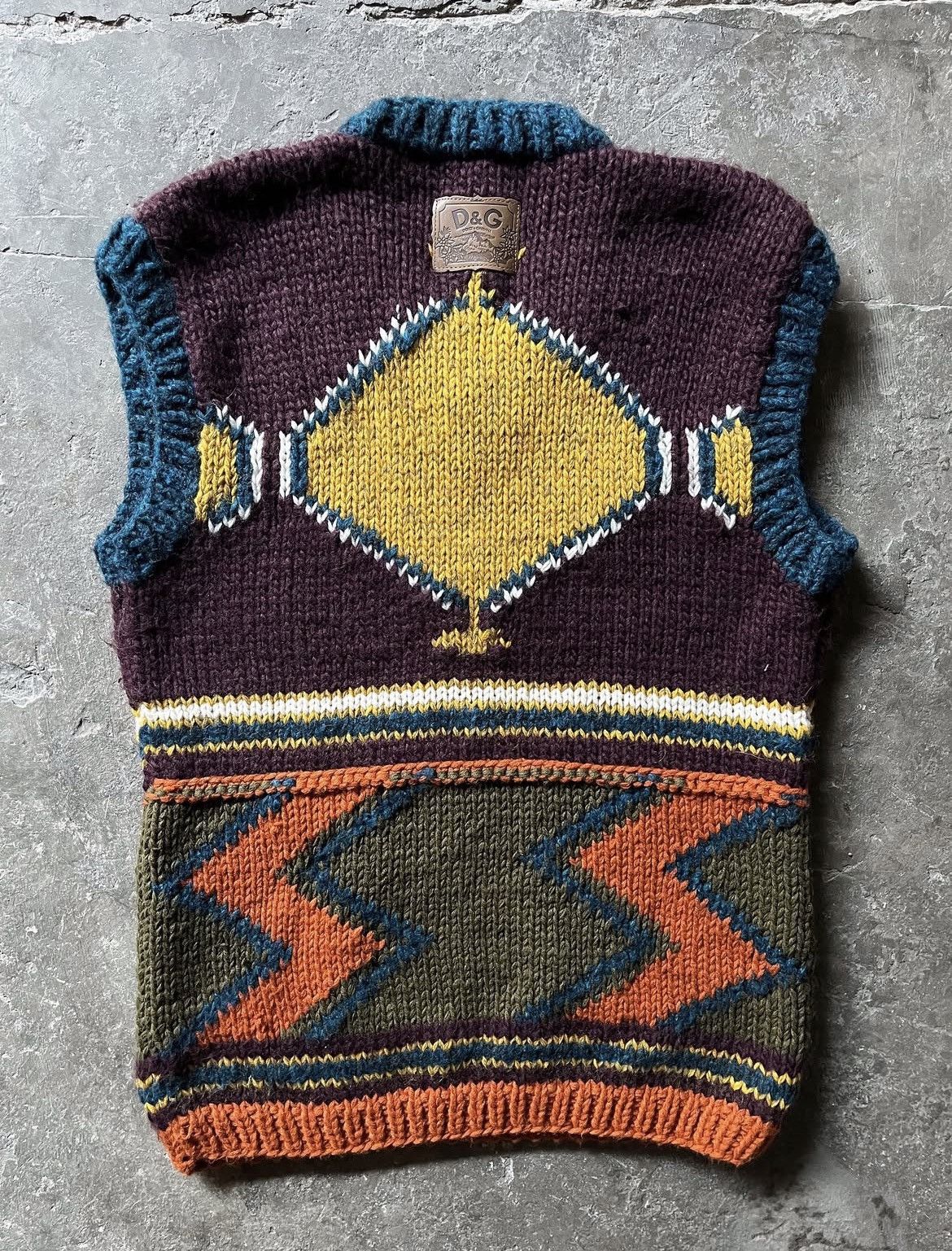 Dolce & Gabbana Vintage Dolce & gabanna knit vest Size US XL / EU 56 / 4 - 4 Thumbnail
